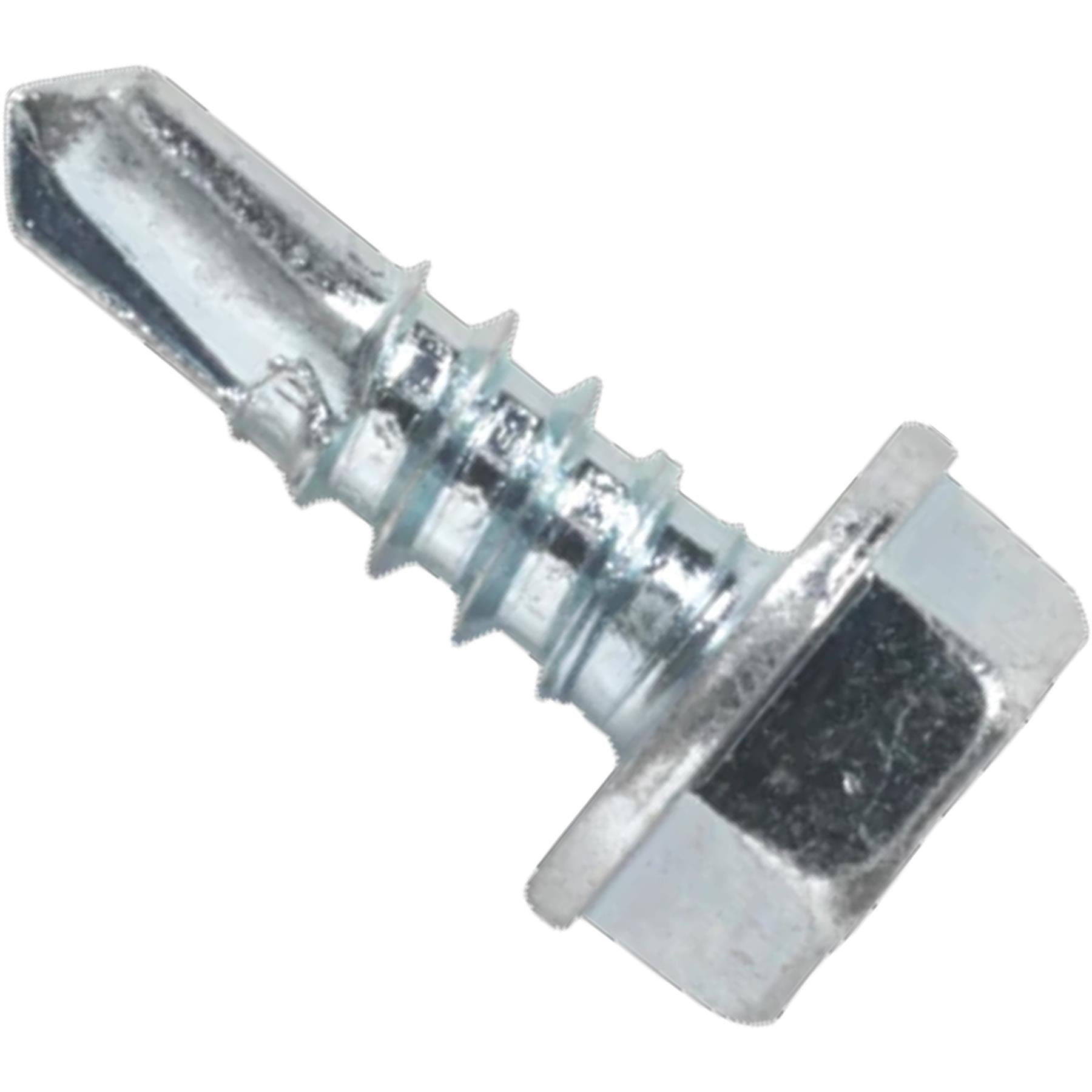 Sealey Self Drilling Screw 4.2 x 13mm Hex Head Zinc Pack of 100