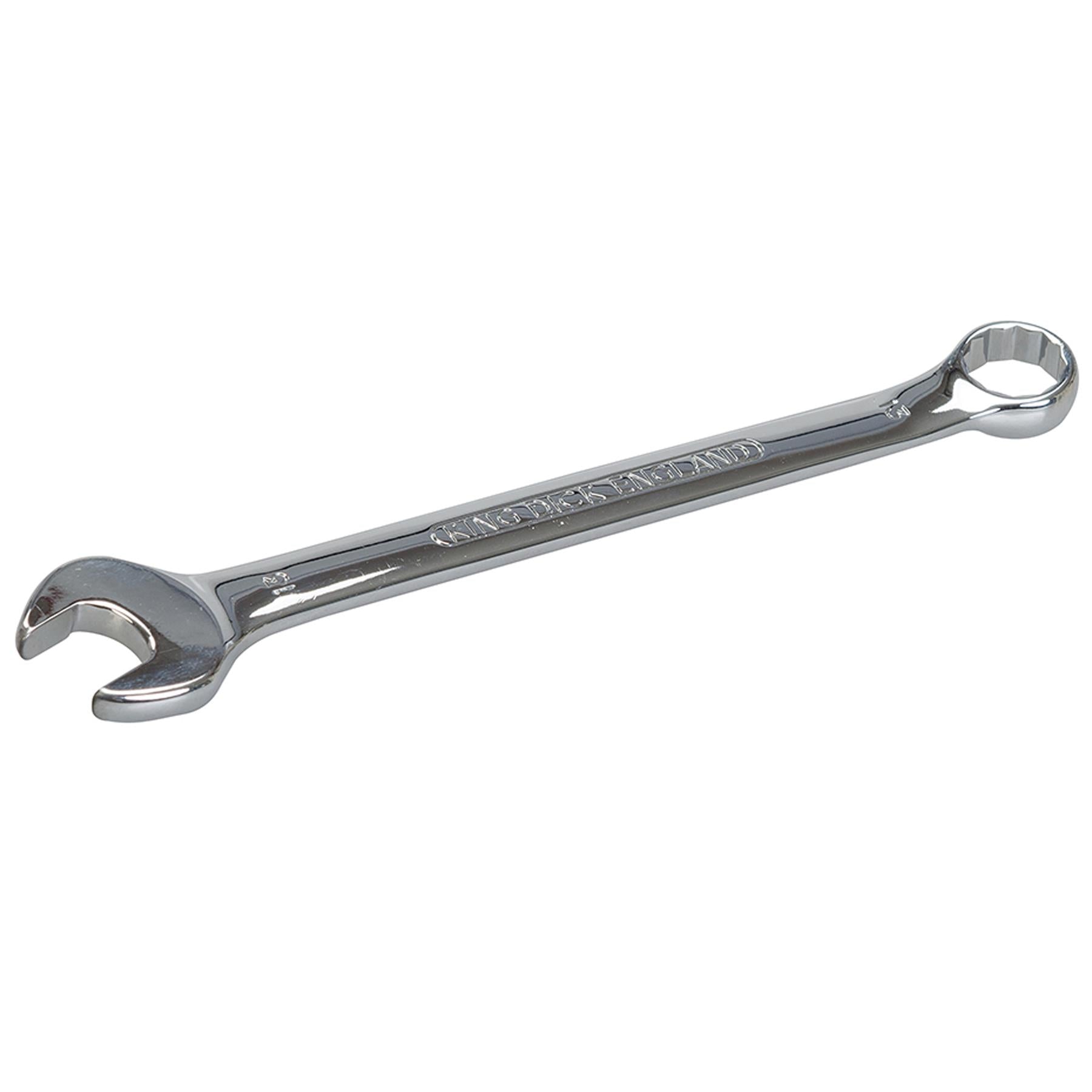 King Dick metric 13 MM polished chrome combination spanner wrenches spanners