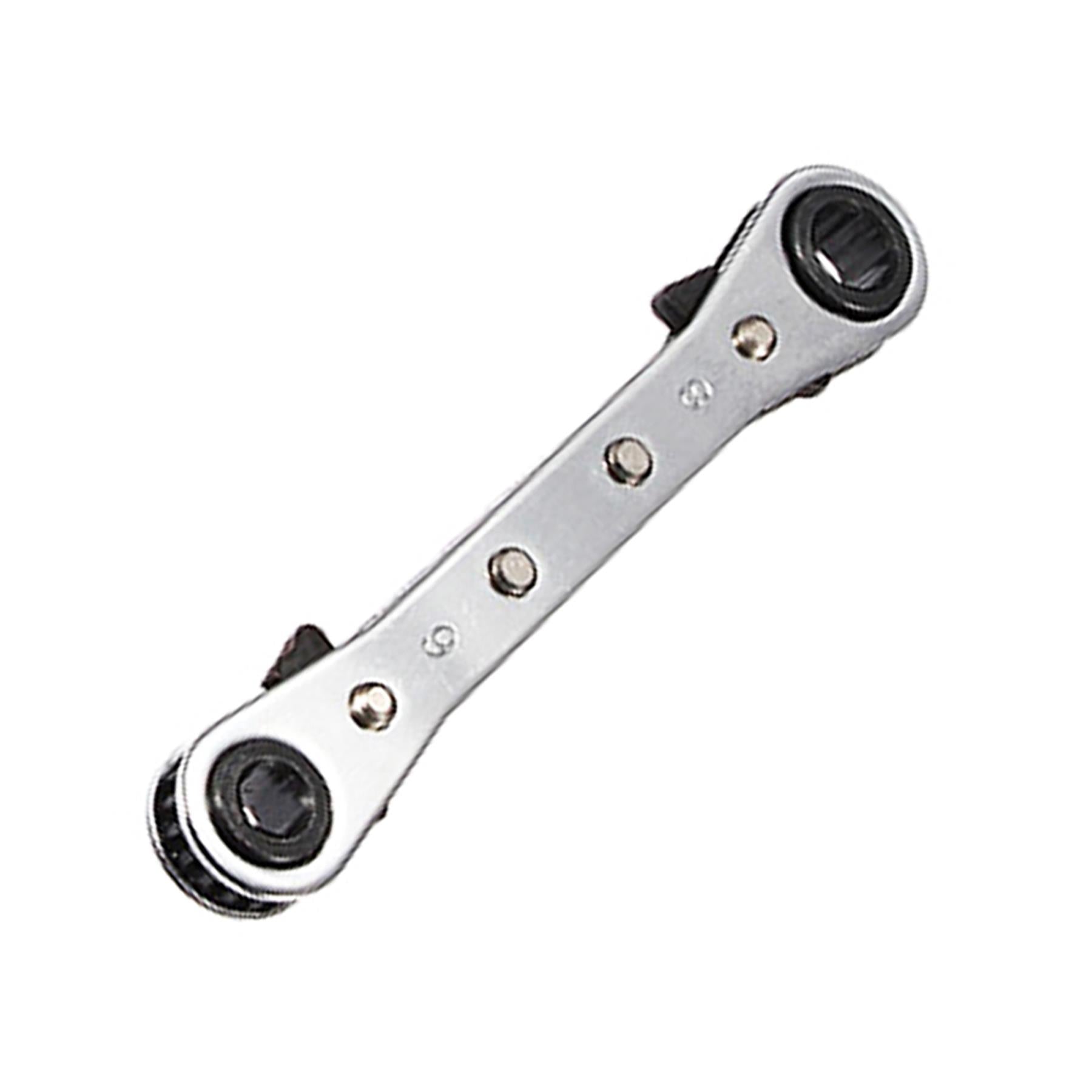 Ratcheting Ring Spanner Set 5 Metric Ratchet Ring Spanners 6-21mm Spanners