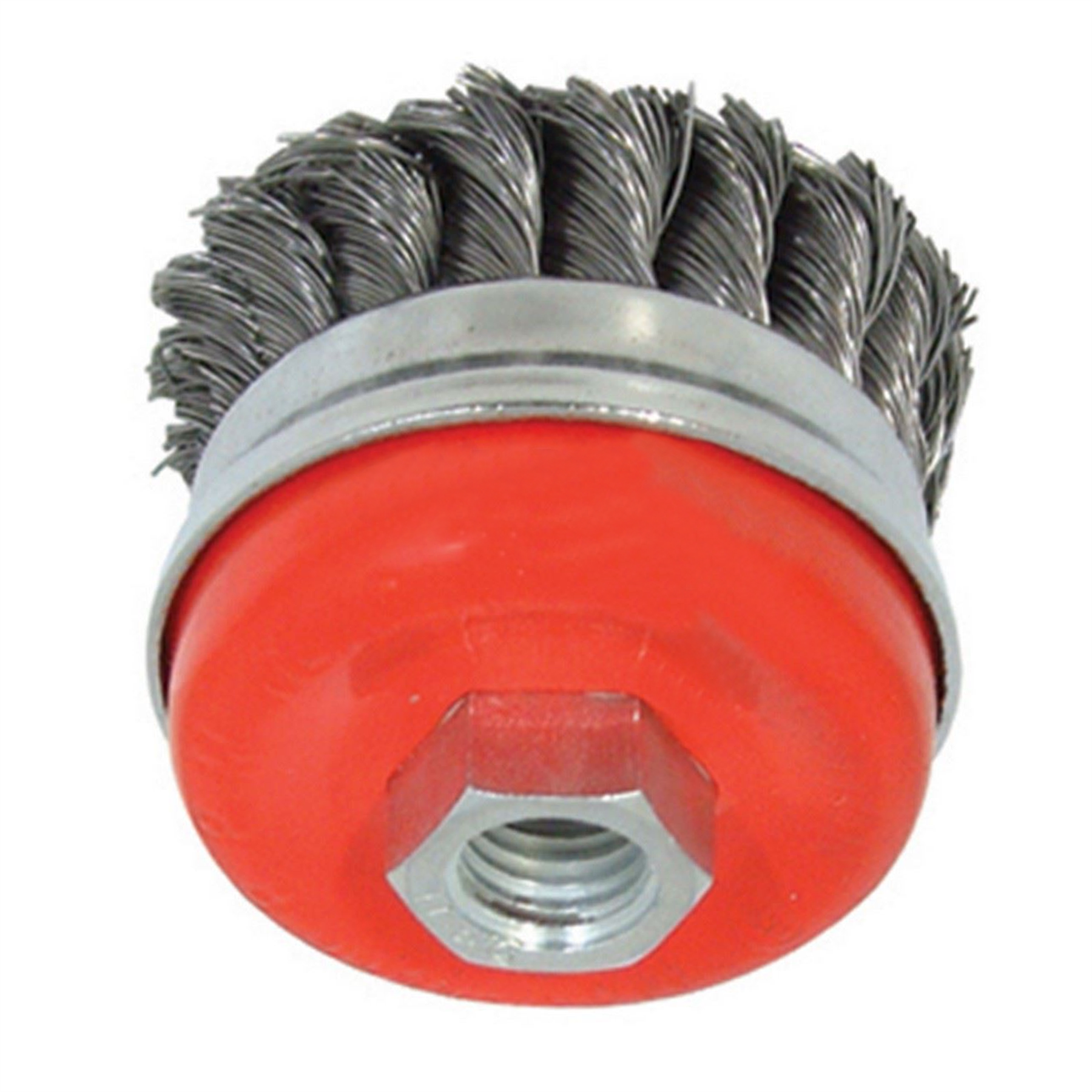 Steel Twist-Knot Cup 65mm Abrasive Grinding Paint Rust Removal DIY Kit