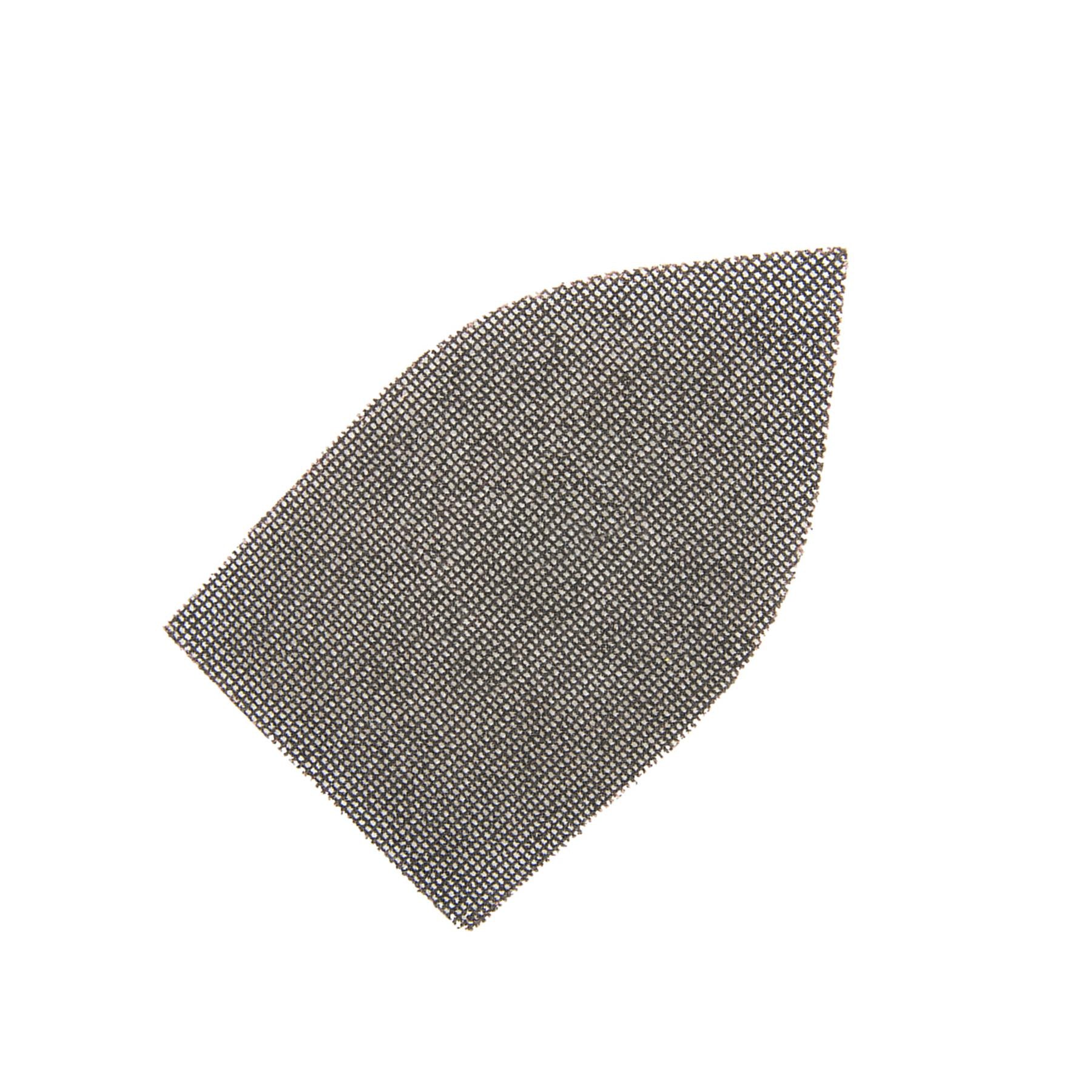 Hook & Loop Mesh Triangle Sheets 175mm X 105mm 10Pk 40 Grit Washable For Re-Use