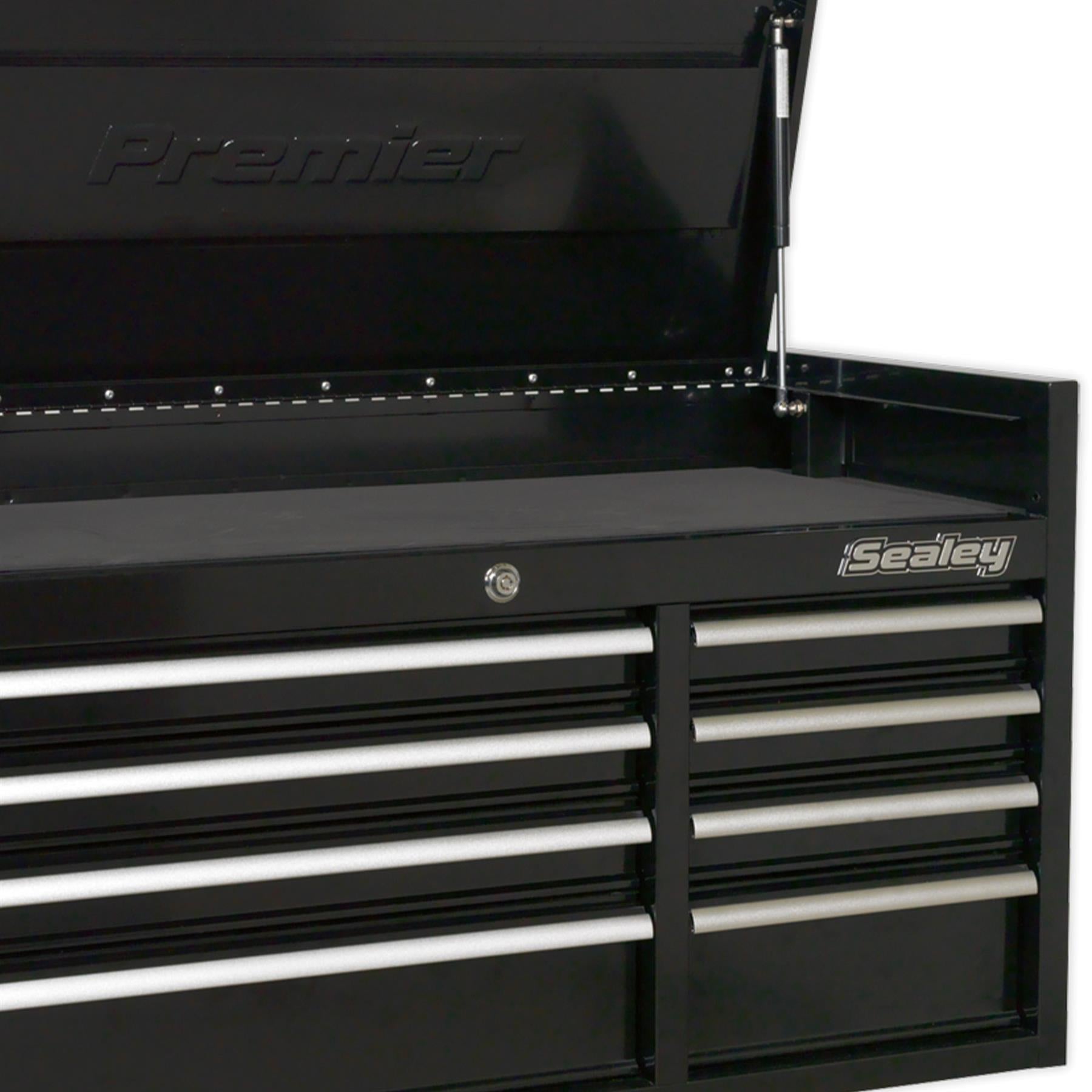 Sealey Topchest 8 Drawer 1040mm Heavy-Duty Black