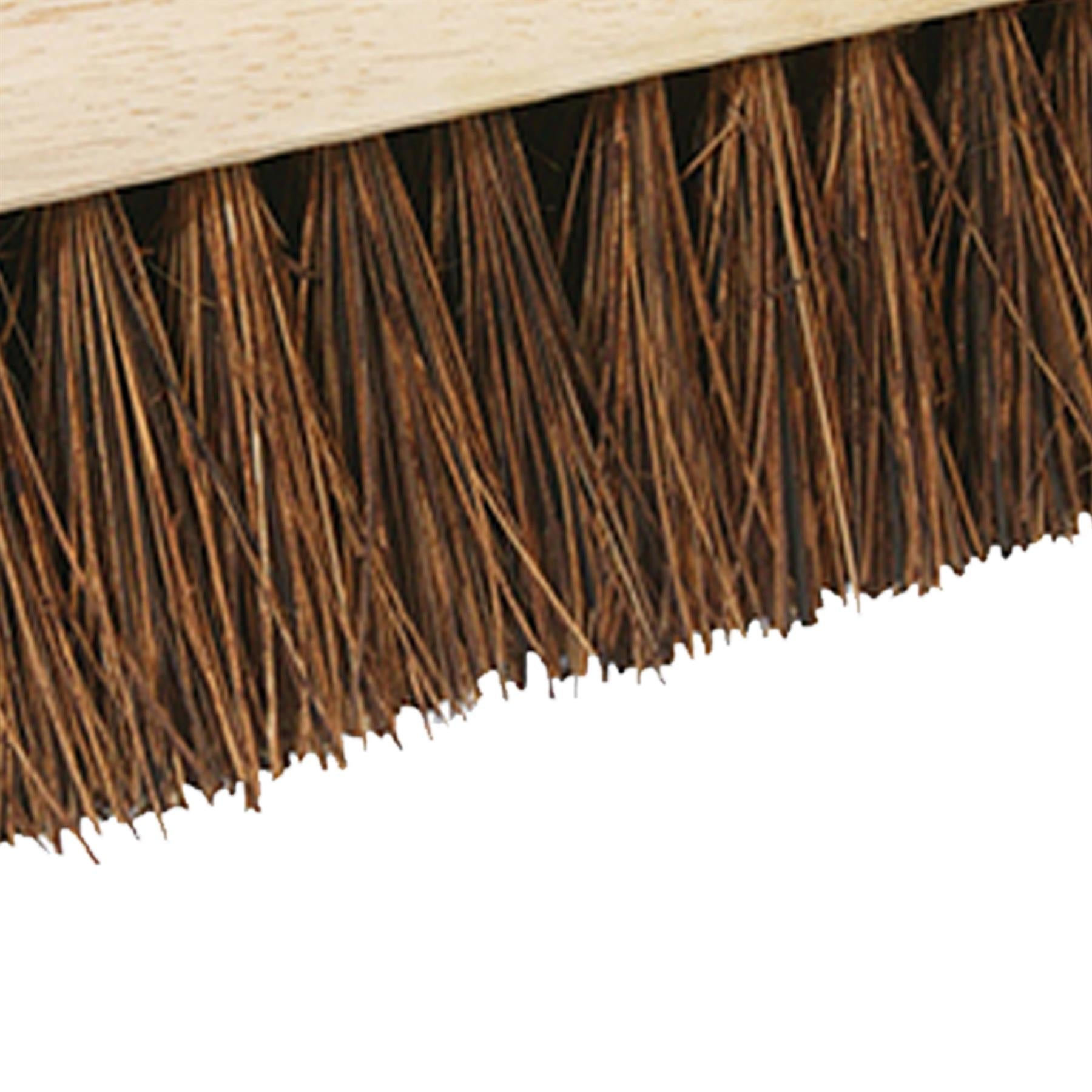 BRUSH BRUSHES BROOM BROOMS HEAD HEADS STIFF COCO BRISTLES SIZES 18"