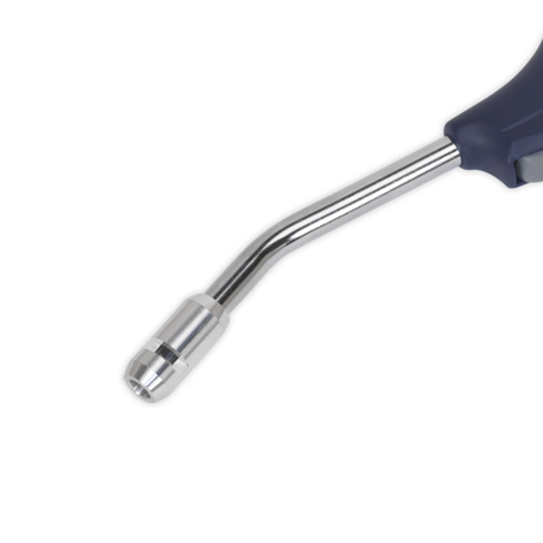 Sealey Air Blow Gun 100mm with 1/4"BSP Air Inlet and Safety Nozzle