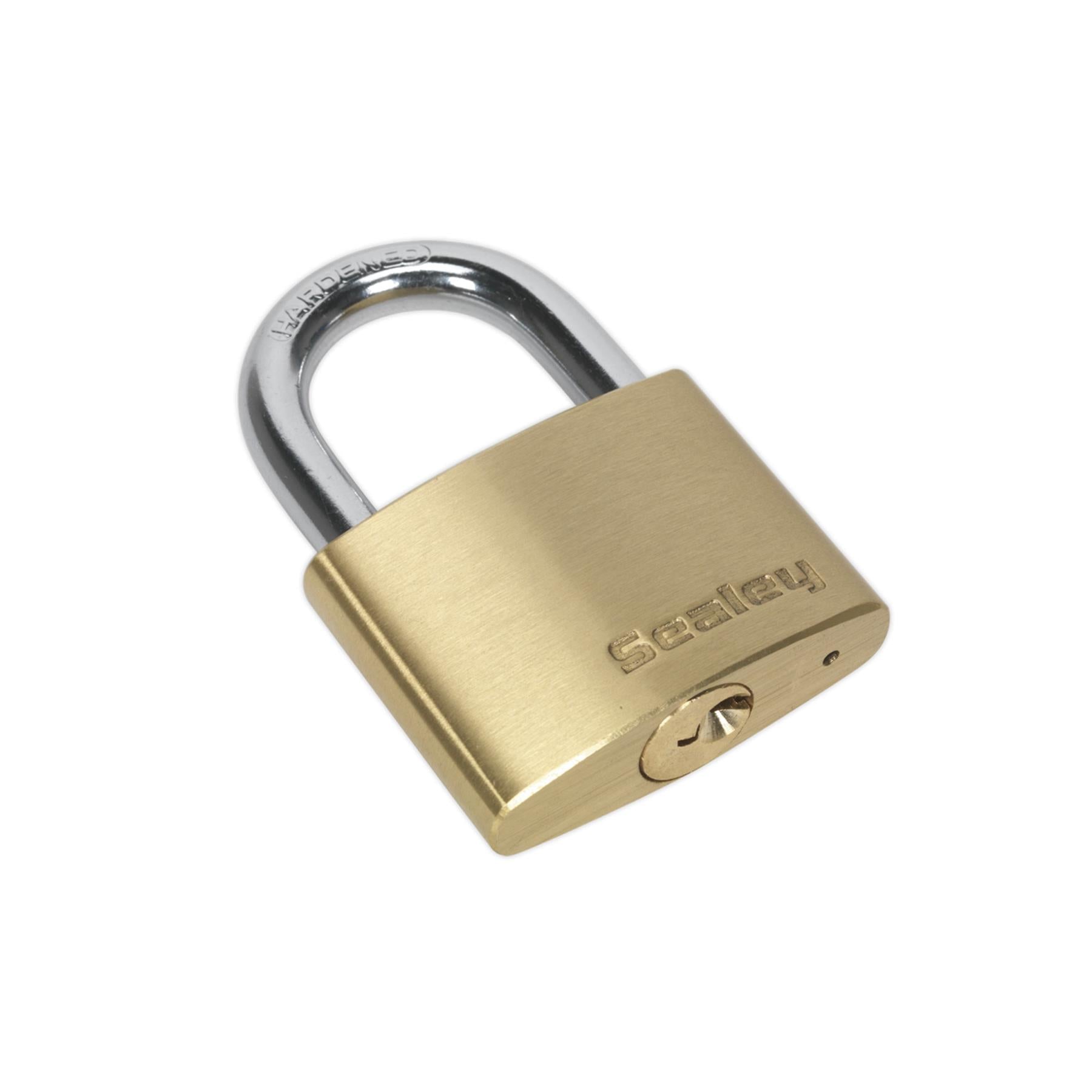 Sealey Brass Body Padlock 50mm