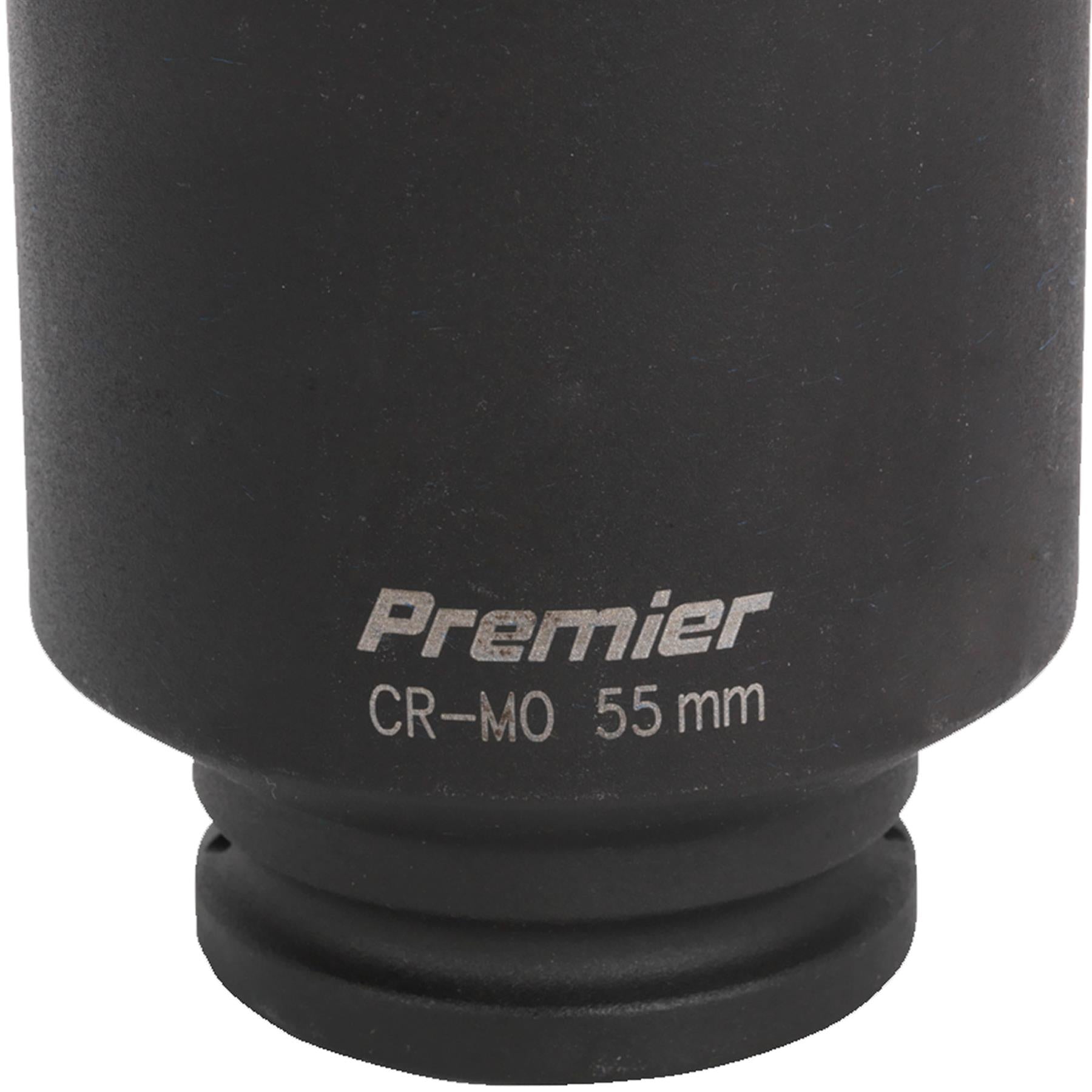 Sealey Impact Socket 55mm Deep 3/4"Sq Drive