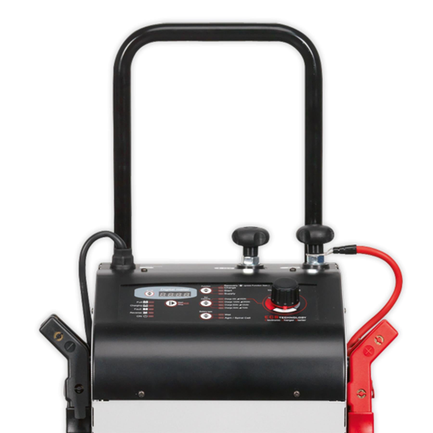 Sealey Electronic Charger Starter 60/350A 12/24V