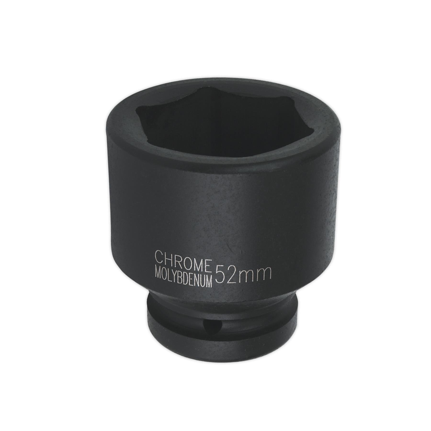 Sealey Impact Socket 52mm 1"Sq Drive