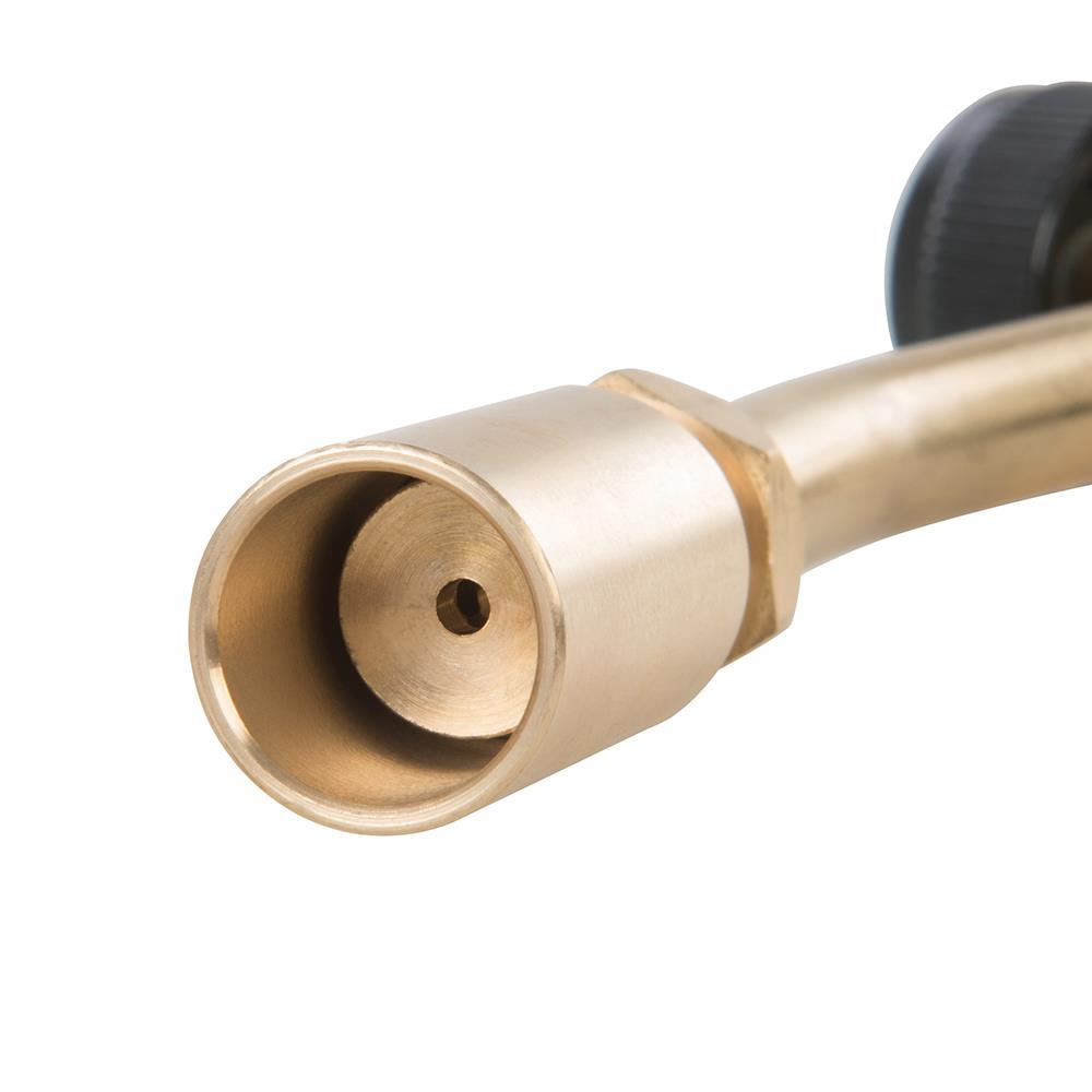 Solid Brass Map Jumbo Flame Torch Cga600 Fitting For Use With Map & Propane