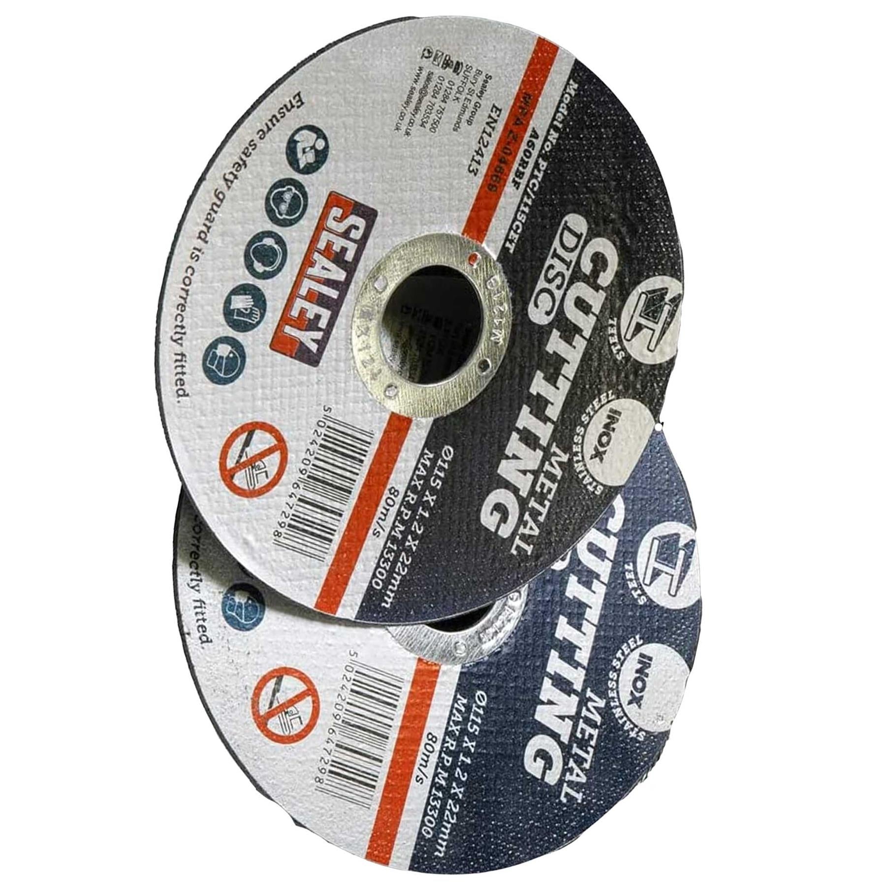 Cutting Disc Pack of 100 Ø115 x 1.2mm Ø22mm Bore