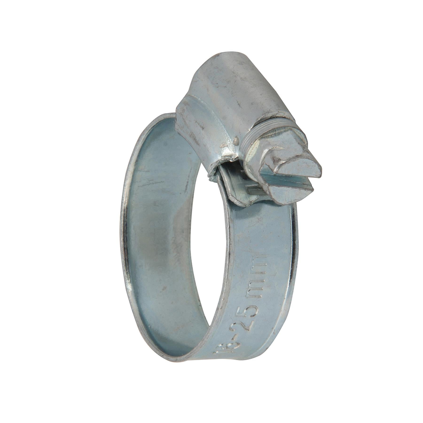 50 X Genuine Stainless Mild Steel Hose Clamp Worm Drive Marine Grade 18 - 25mm