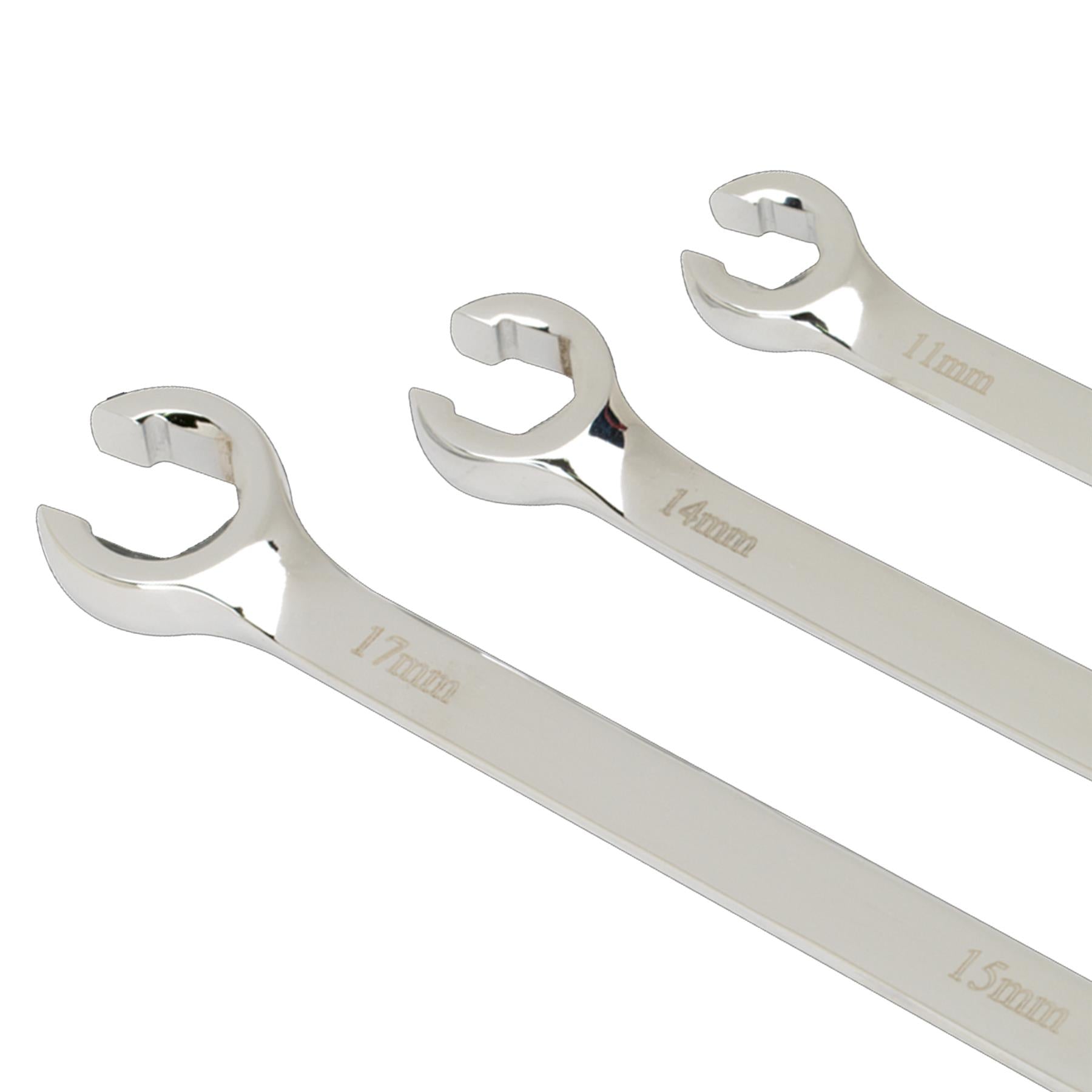 Sealey Flare Nut Spanner Set 3pc Metric