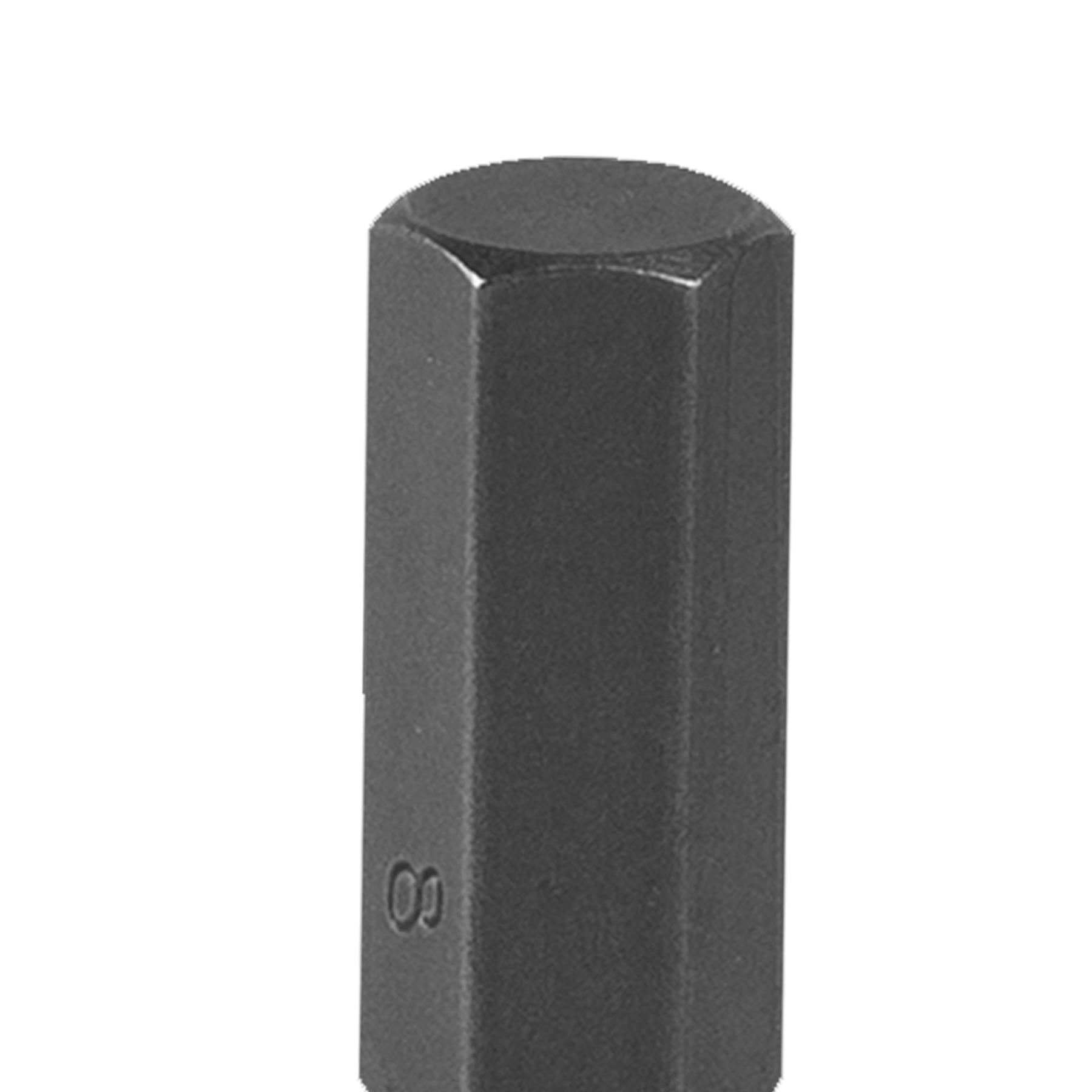 Sealey Hex Socket Bit 8mm 3/8"Sq Drive Premier Hand Tools