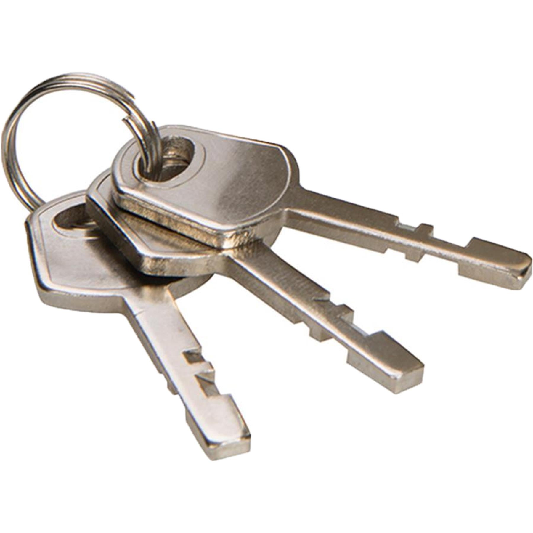 Heavy Duty Steel Padlock - 60mm Strong Home Office Travel Safety Security 3 Keys