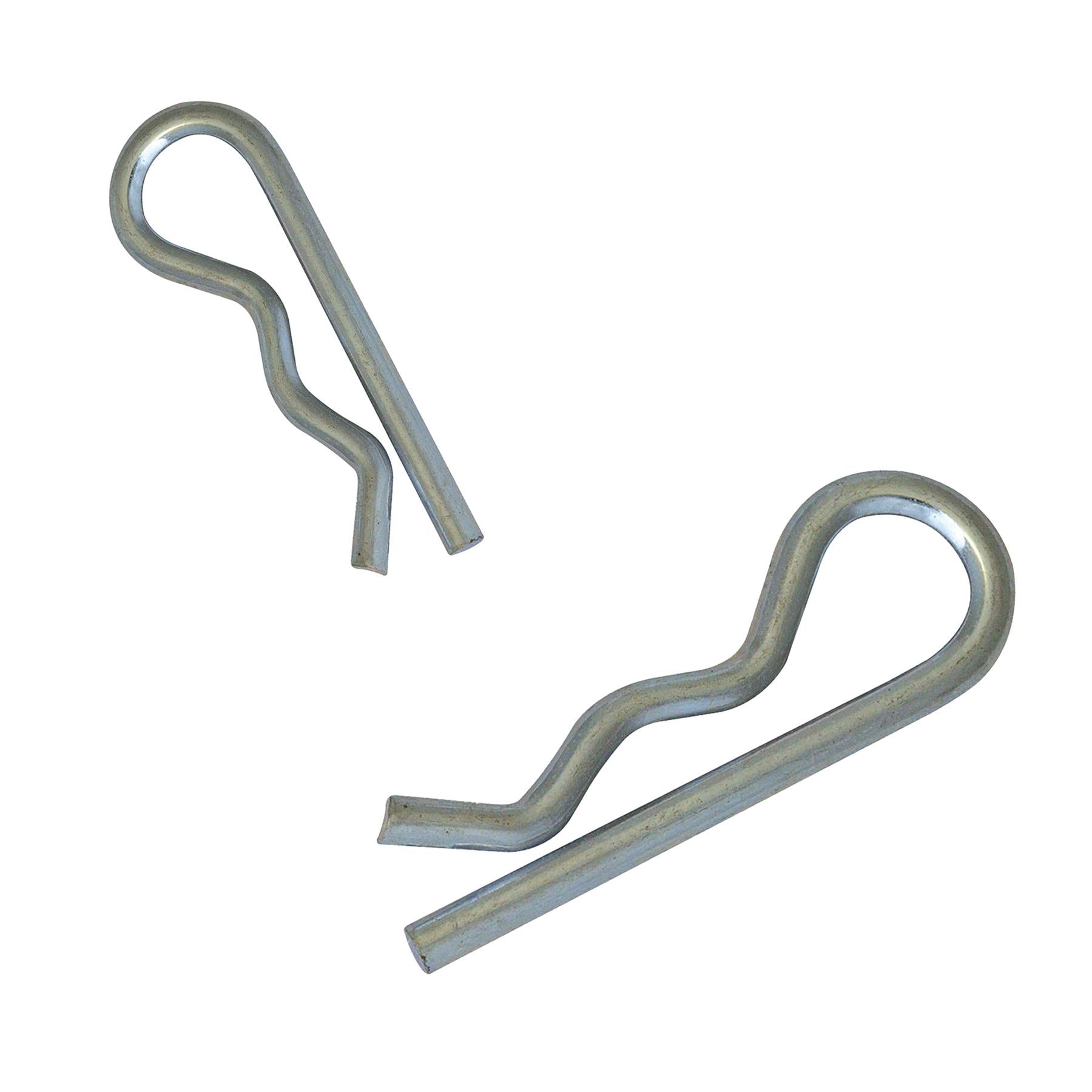 150Pce R Clips Pack Zinc Plated Steel Retaining Pin Lynch Car Van For Clevis Pin