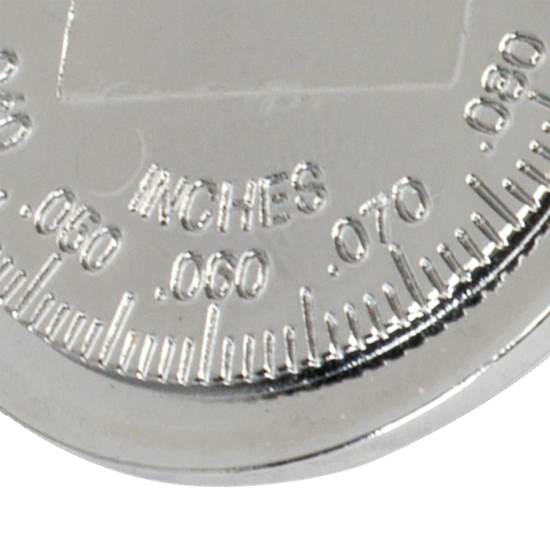 Sealey Spark Plug Gapper Circular Ramp Type 0.6-2.4mm (0.020" to 0.