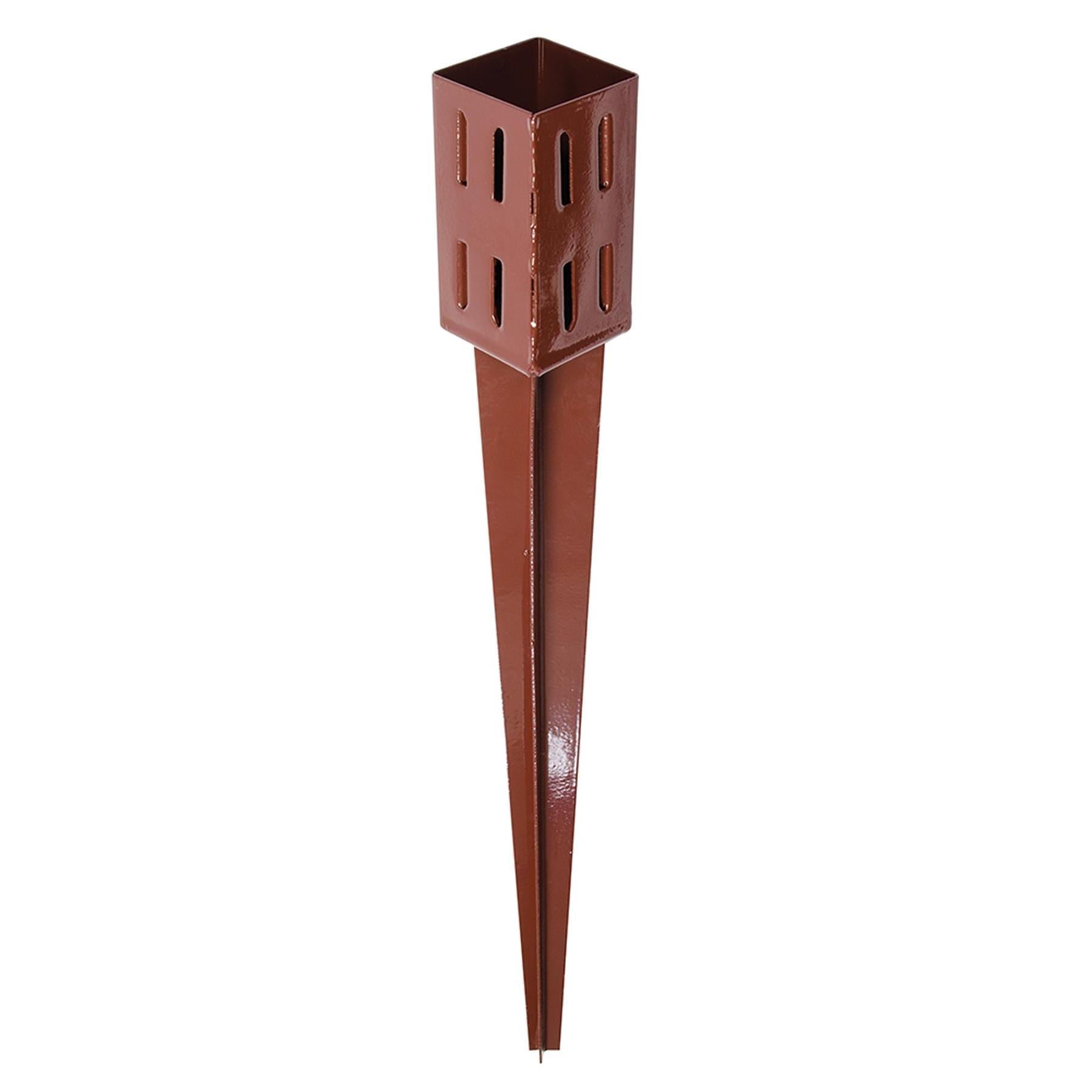 Easy-Grip Post Spike 75 X 75 X 750mm - 4 finned spike for securing fence posts