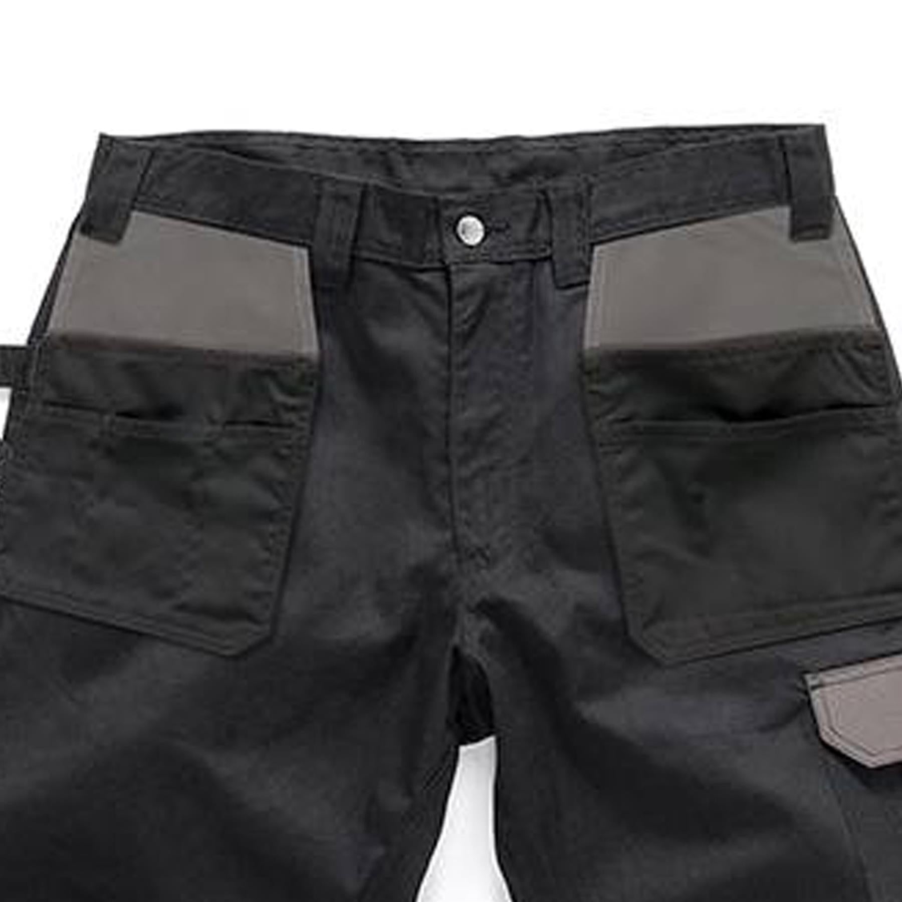 Tough Grit Holster Work Shorts Trade Flex Holster Shorts Black 28"W