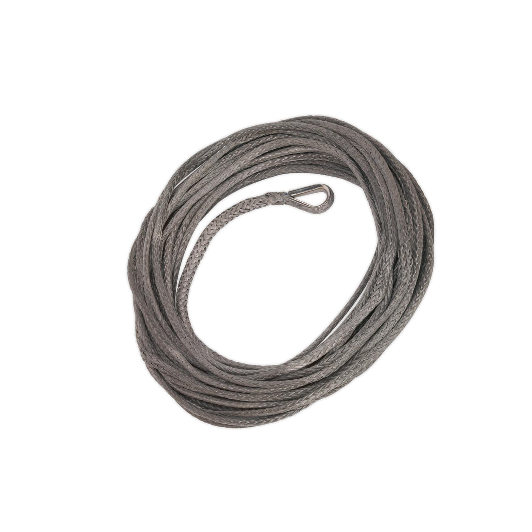 Sealey Dyneema Rope (9mm x 26m) for SWR4300 & SRW5450 Aluminium Hawse