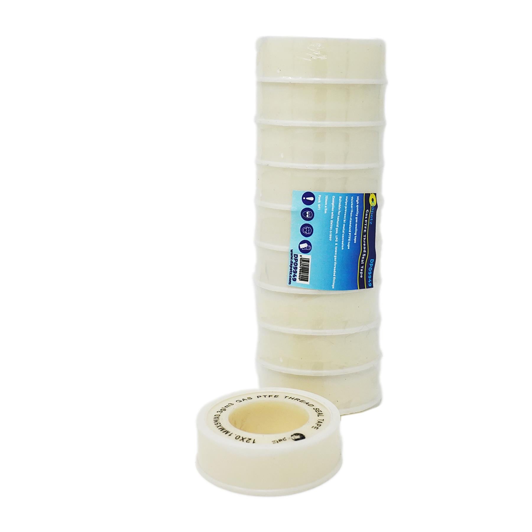 10 x PTFE Tape Gas