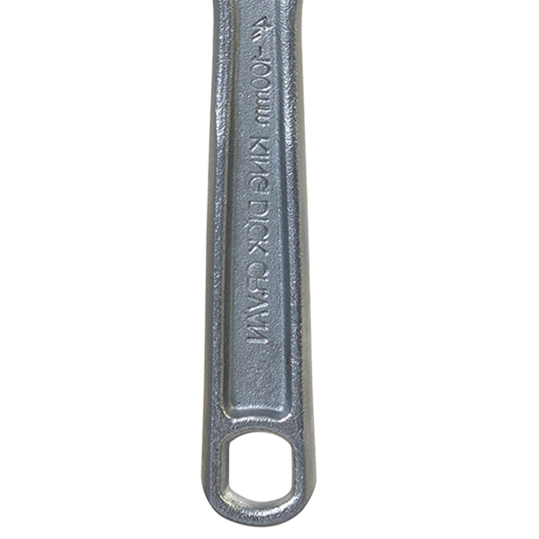 King Dick Adjustable Wrench 4" 100mm British Made Garage Diy