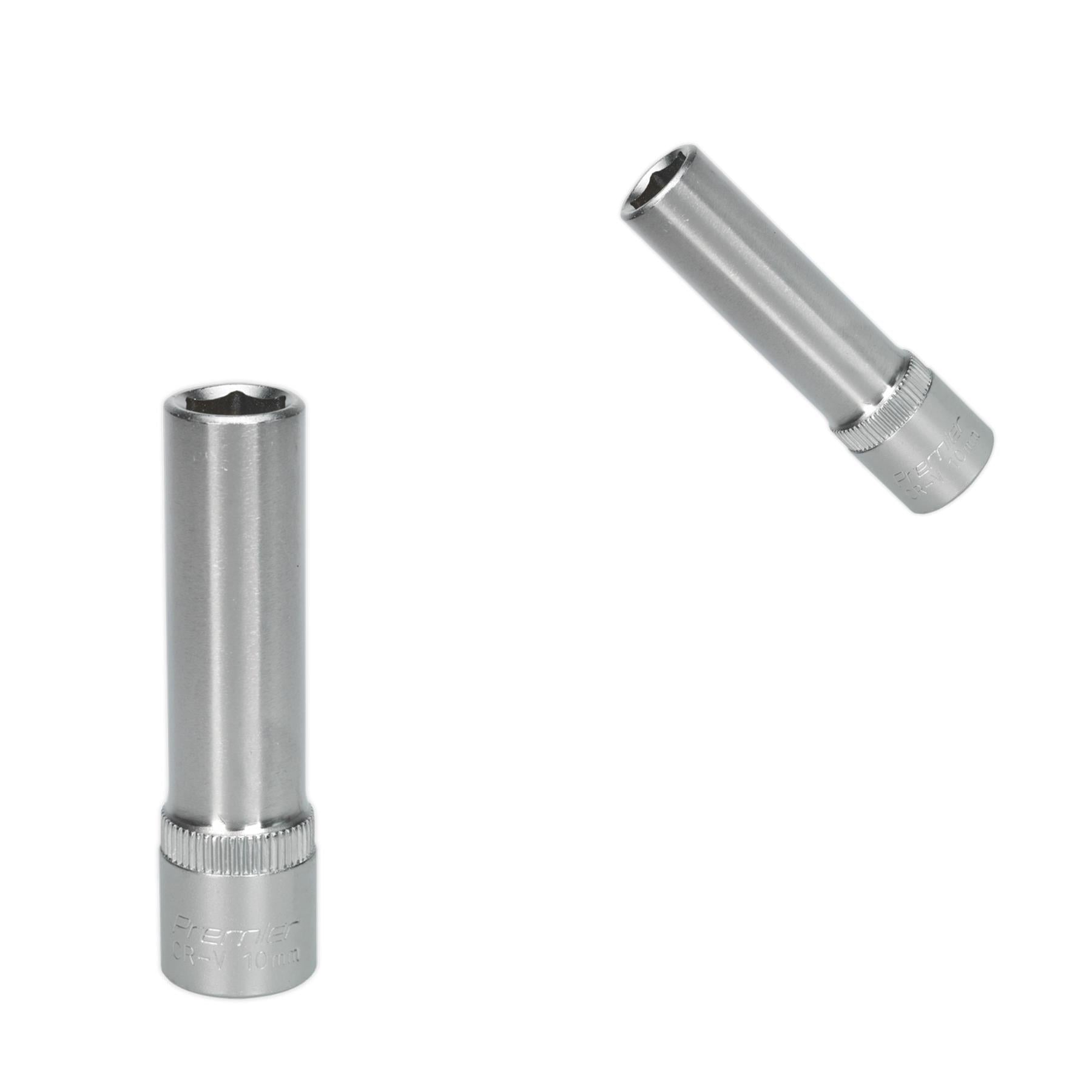 Sealey WallDrive Socket 10mm Deep 3/8"Sq Drive