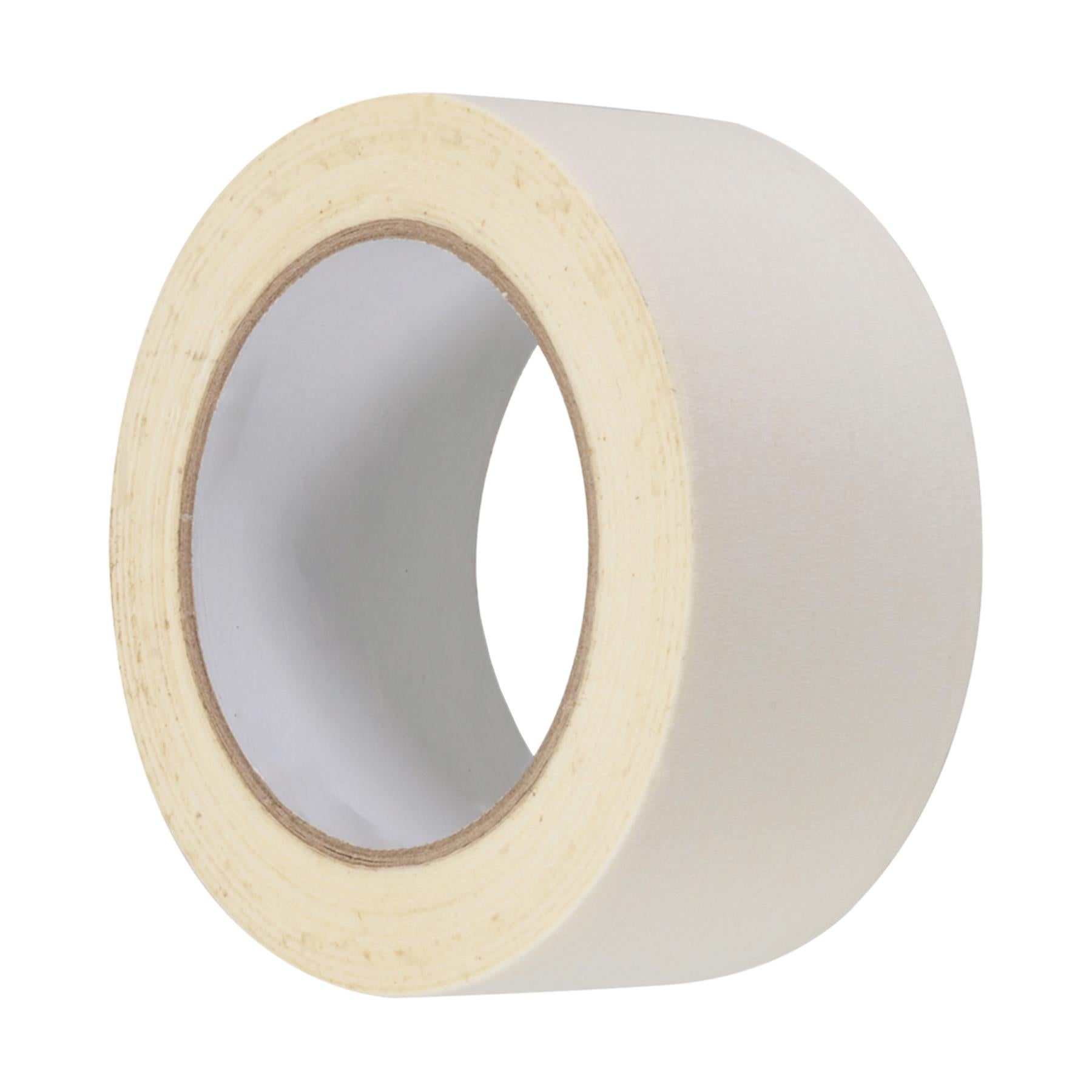 Low Tack Masking Tape - 50mm X 50m Crepe Paper With Low-Adhesion Rubber Adhesive