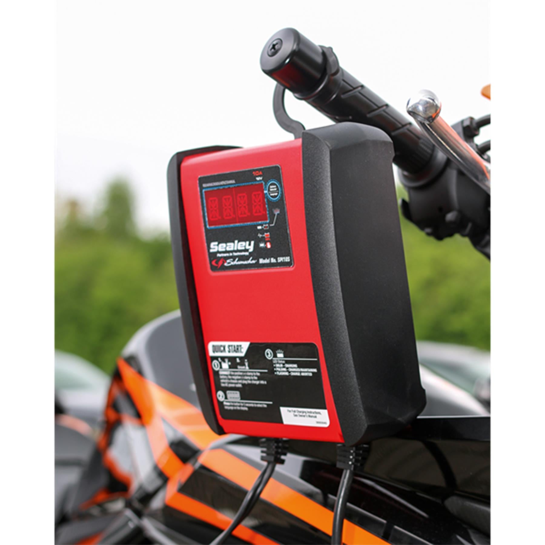 Sealey Schumacher Intelligent Speed Charge Battery Charger 10A 12V
