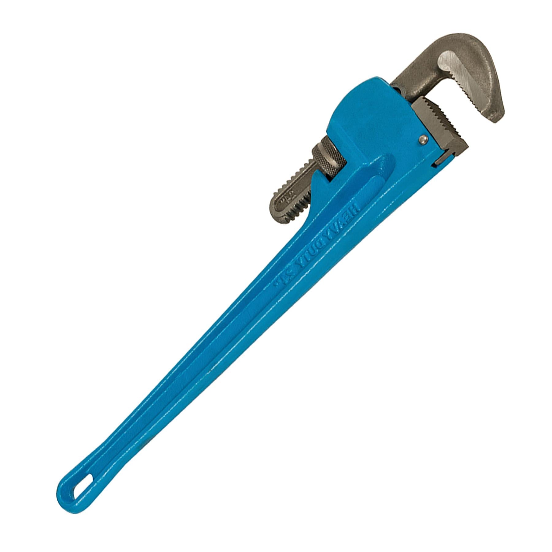 24" HEAVY DUTY ADJUSTABLE PLUMBERS MONKEY PIPE WRENCH SPANNER TOOL