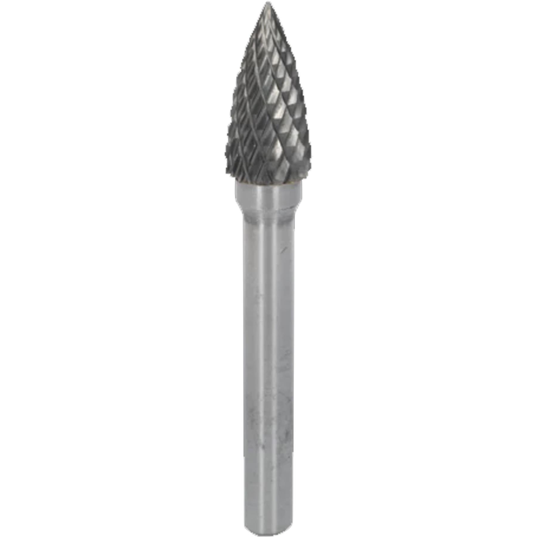 Sealey Tungsten Carbide Rotary Burr Arc Pointed Nose 10mm