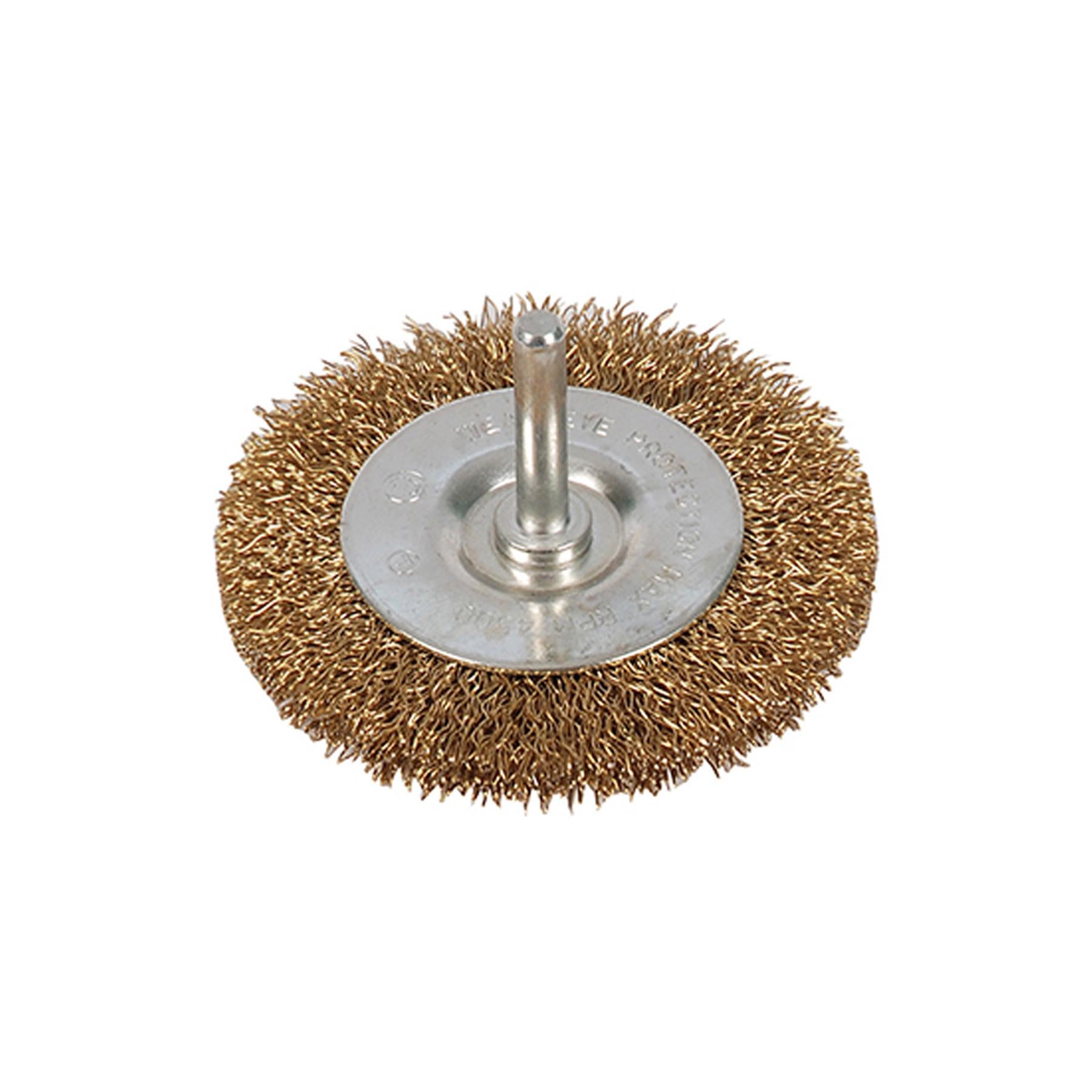 6Pc Wire Wheel & Cup Brush Set 6mm Shank Paint Rust Removal High Quality