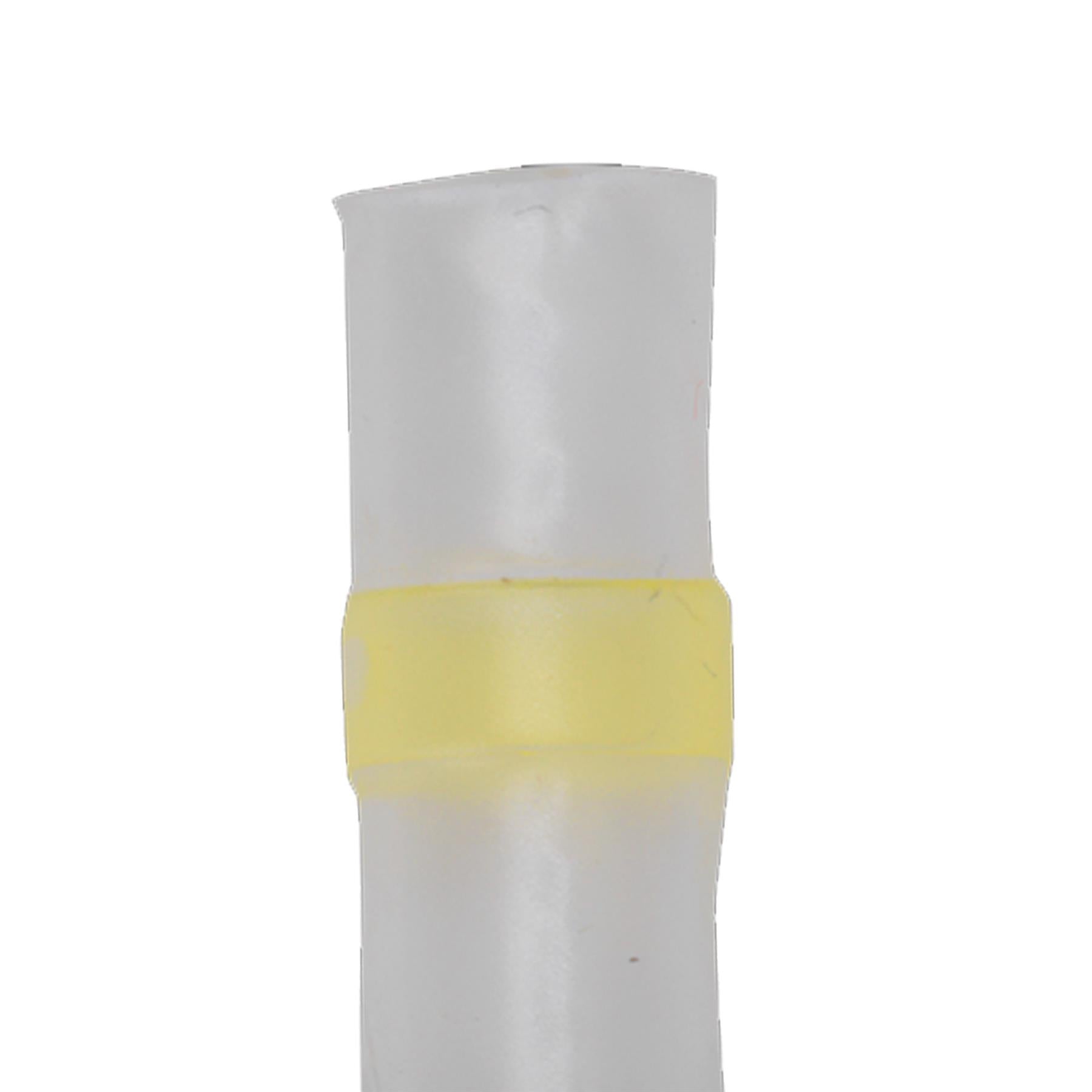 Heat Shrink Butt Connector 12-10 AWG Yellow Pack of 25 Sealey