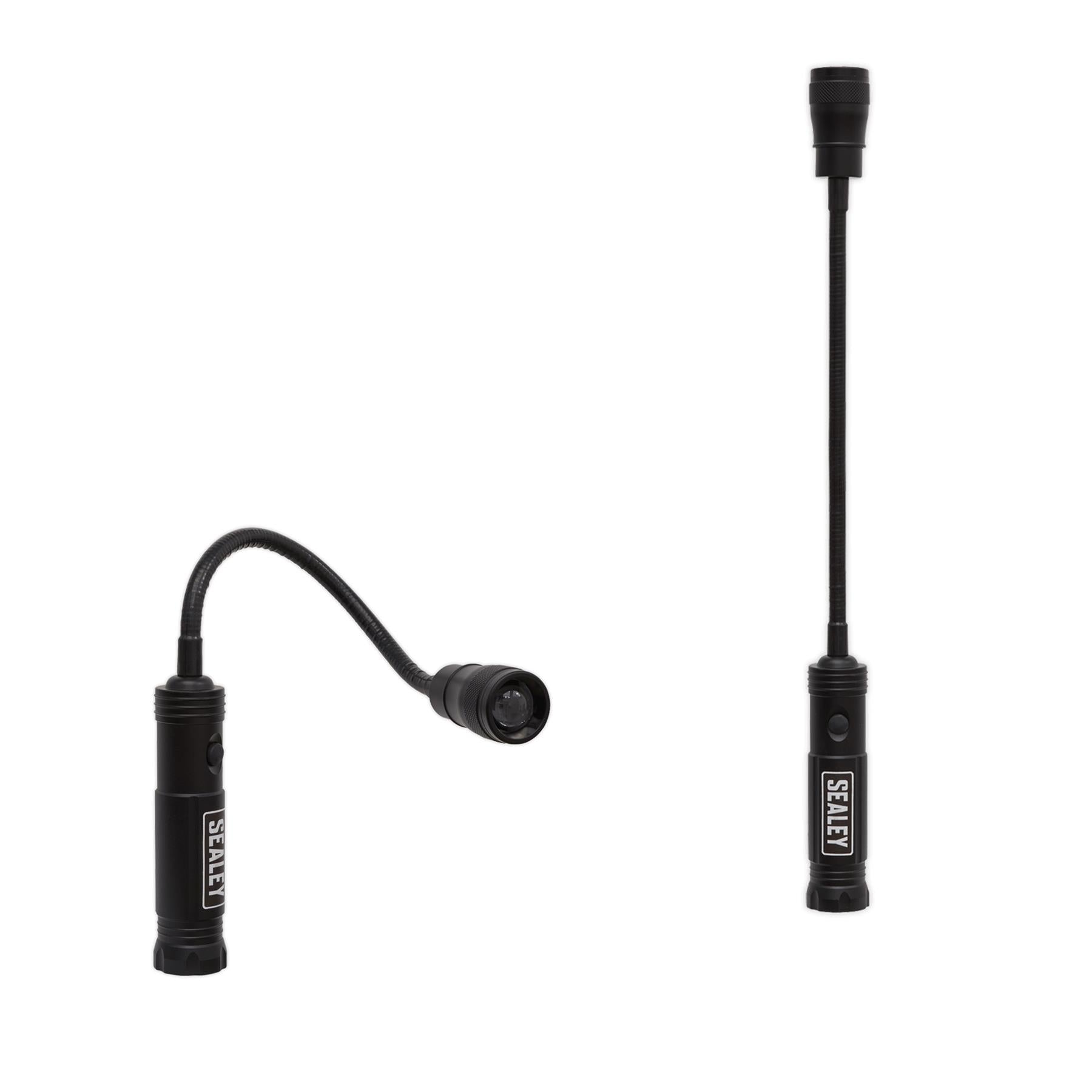 Sealey Aluminium Magnetic Flexi-Head Light 270lm Osram P8 LED