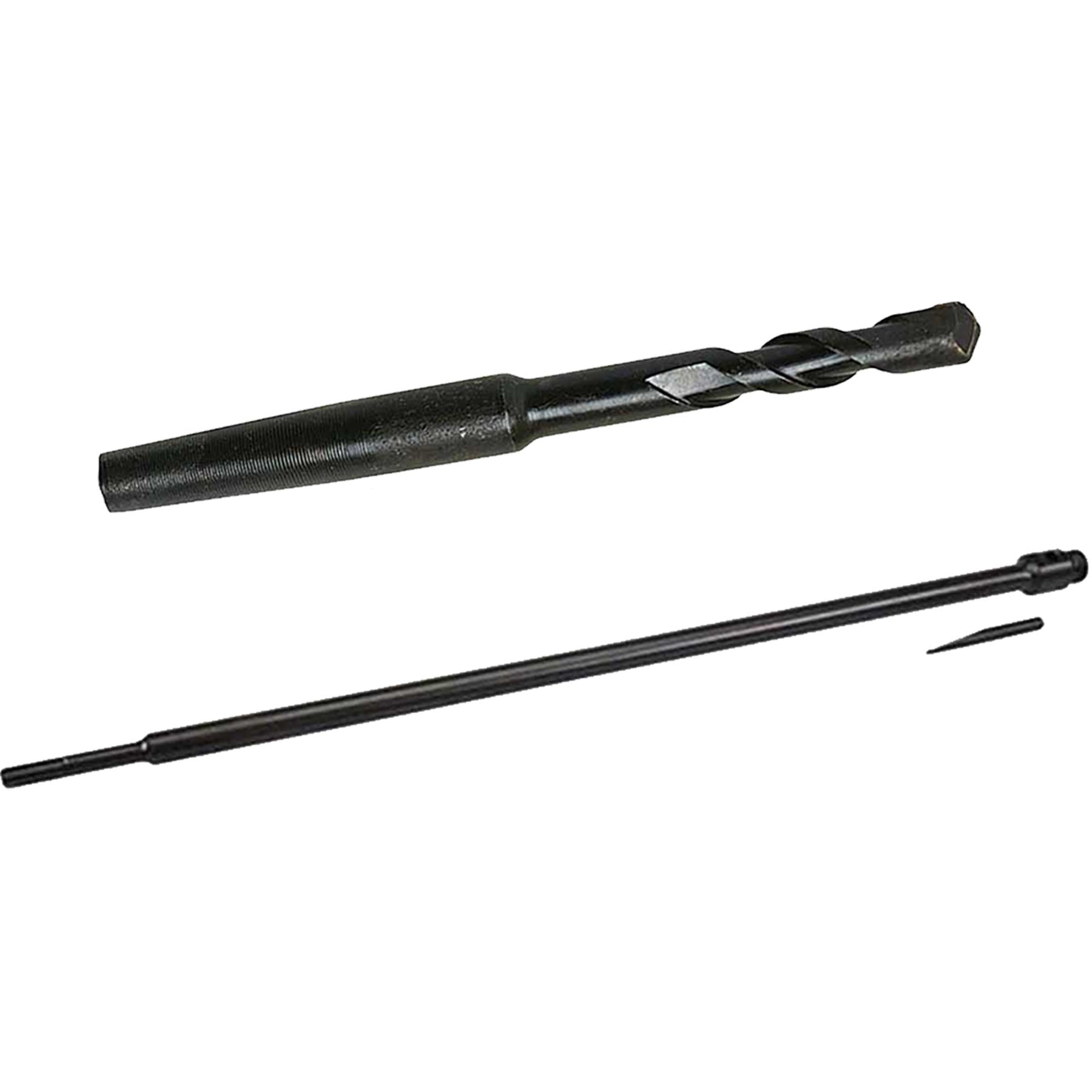TCT Core Drill Bit 100mm Hole Saw Masonry Stone Brick SDS Plus 1000mm Shaft Pilot
