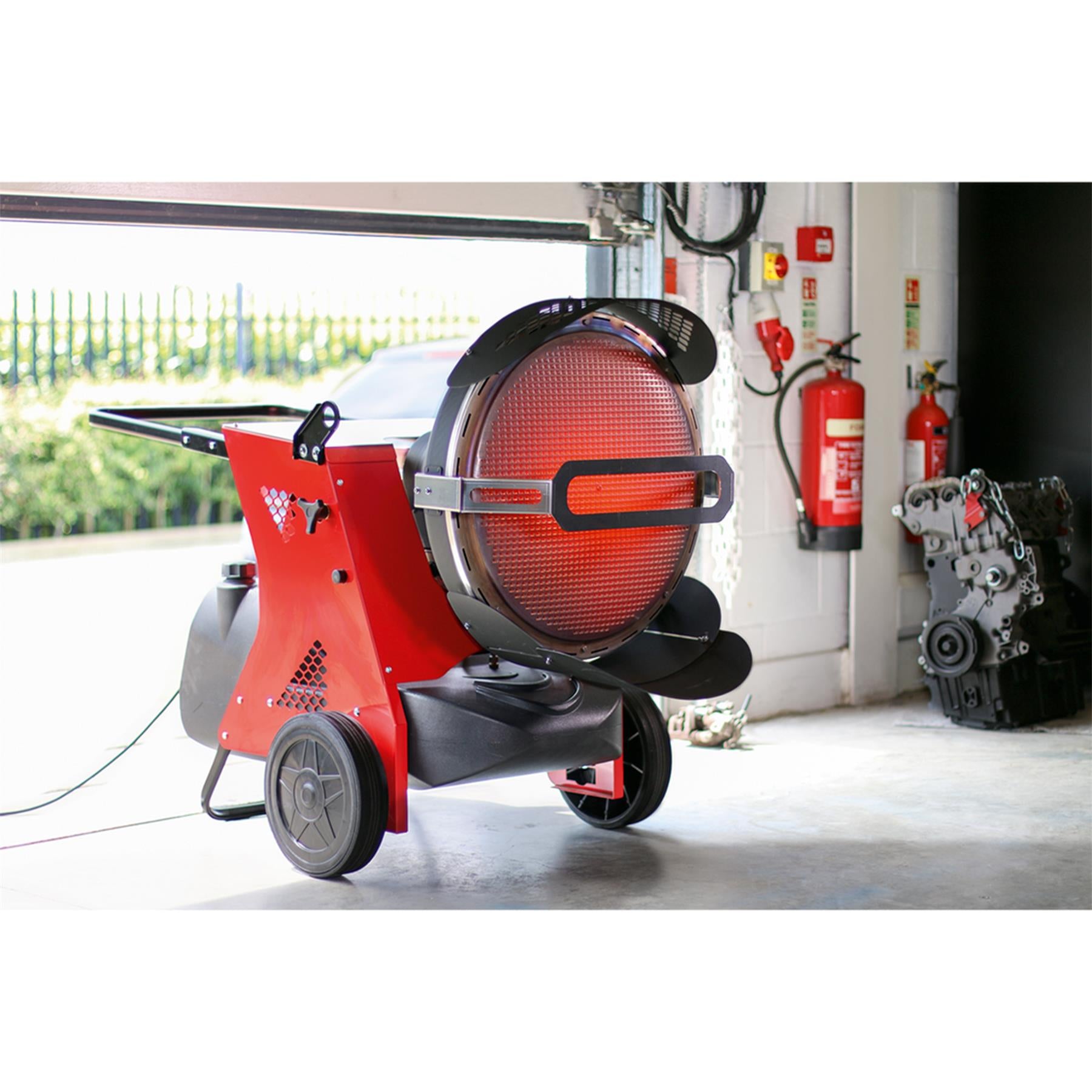 Sealey Infrared Paraffin/Kerosene/Diesel Heater 45.5kW 230V