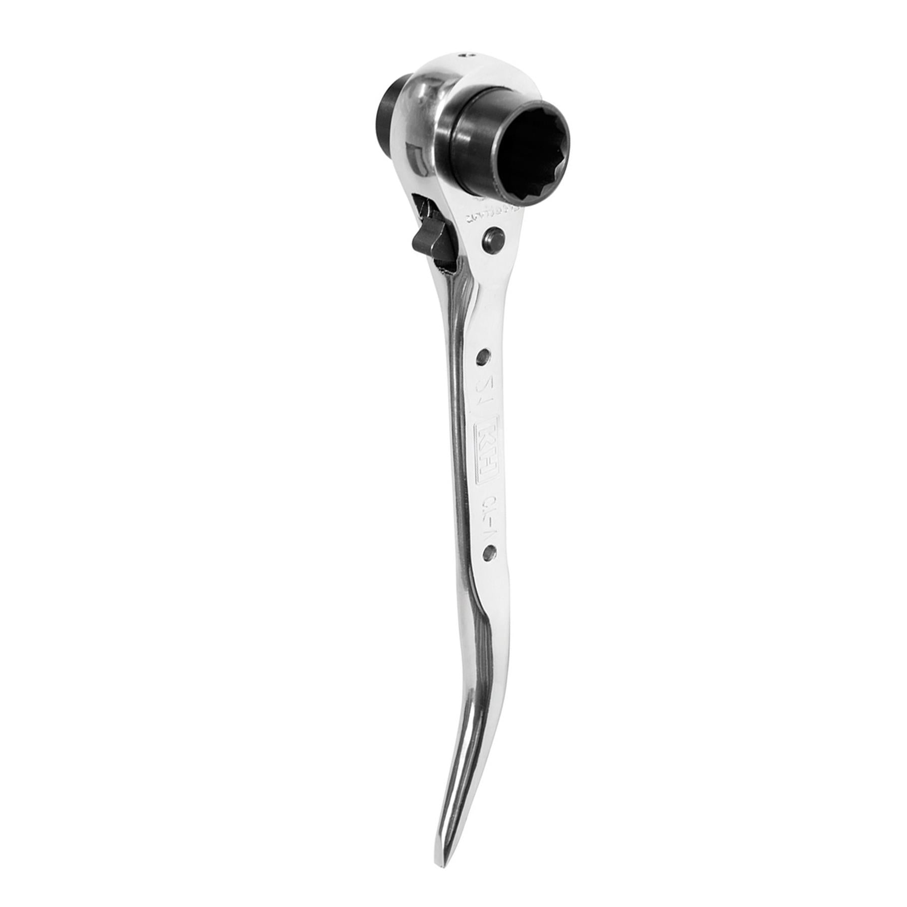 Twin Podger 21/23mm Hardened & Tempered Bi Hex Socket With 2-way Ratchet Action