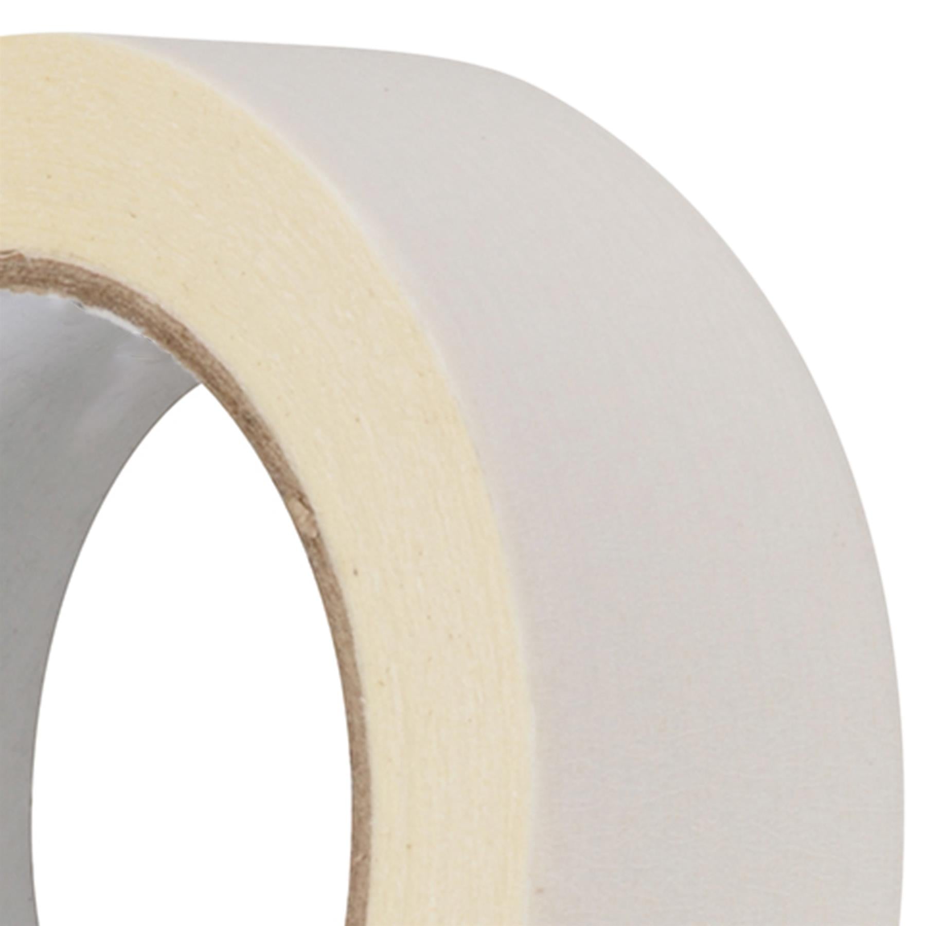Low Tack Masking Tape - 38mm X 50m Crepe Paper With Low-Adhesion Rubber Adhesive