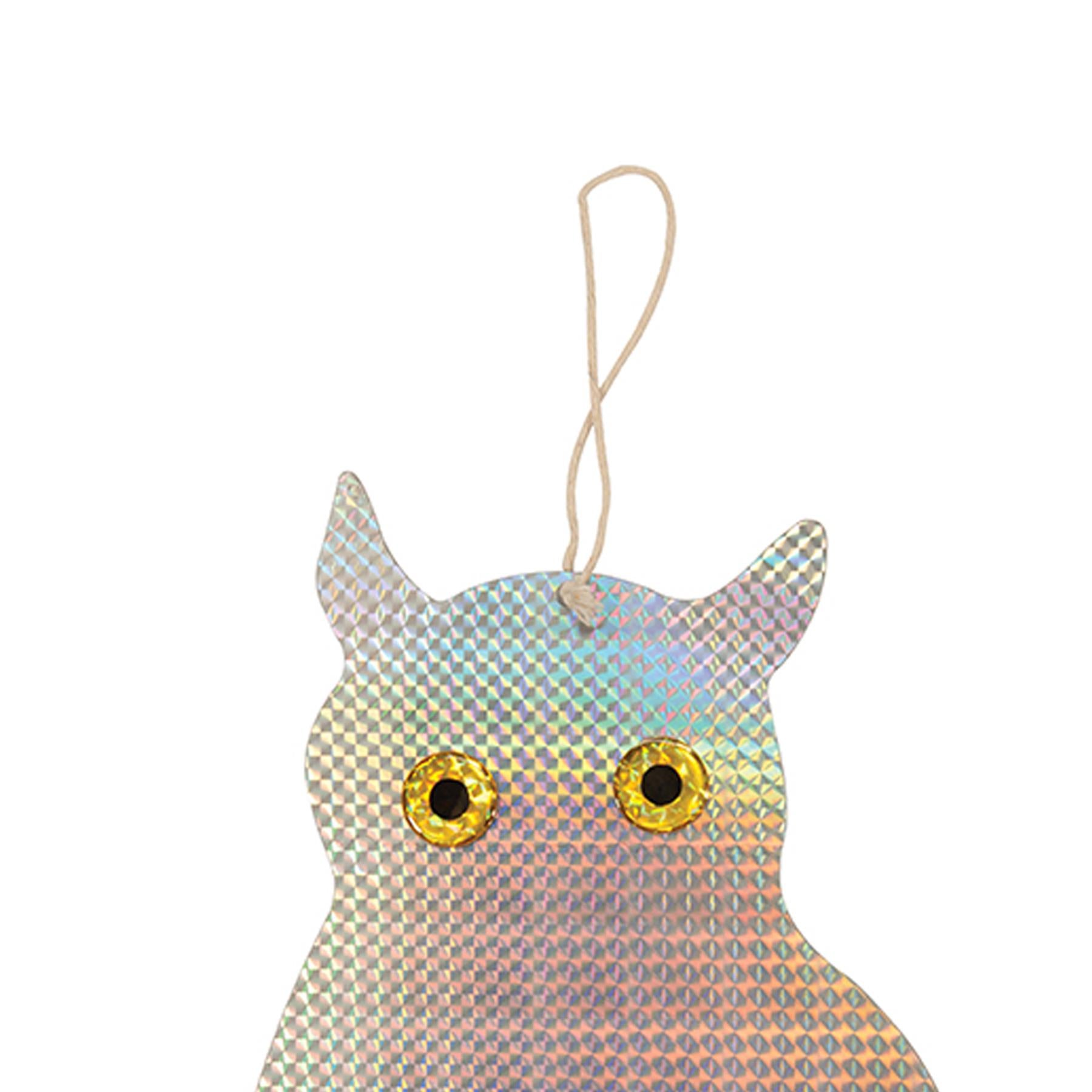 Bird Repellent Owls 4pk 200 X 410mm Durable Uv-resistant Plastic Owl