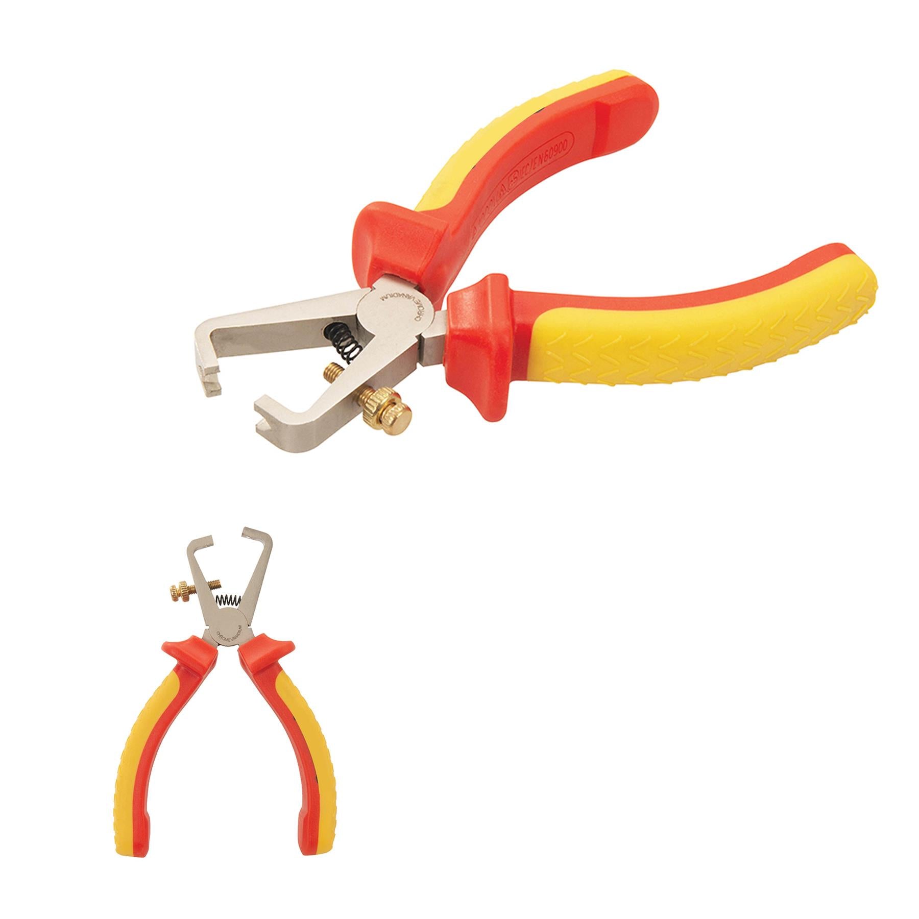 VDE Expert Wire Stripping Pliers - 160mm Individually Tested To 10,000V