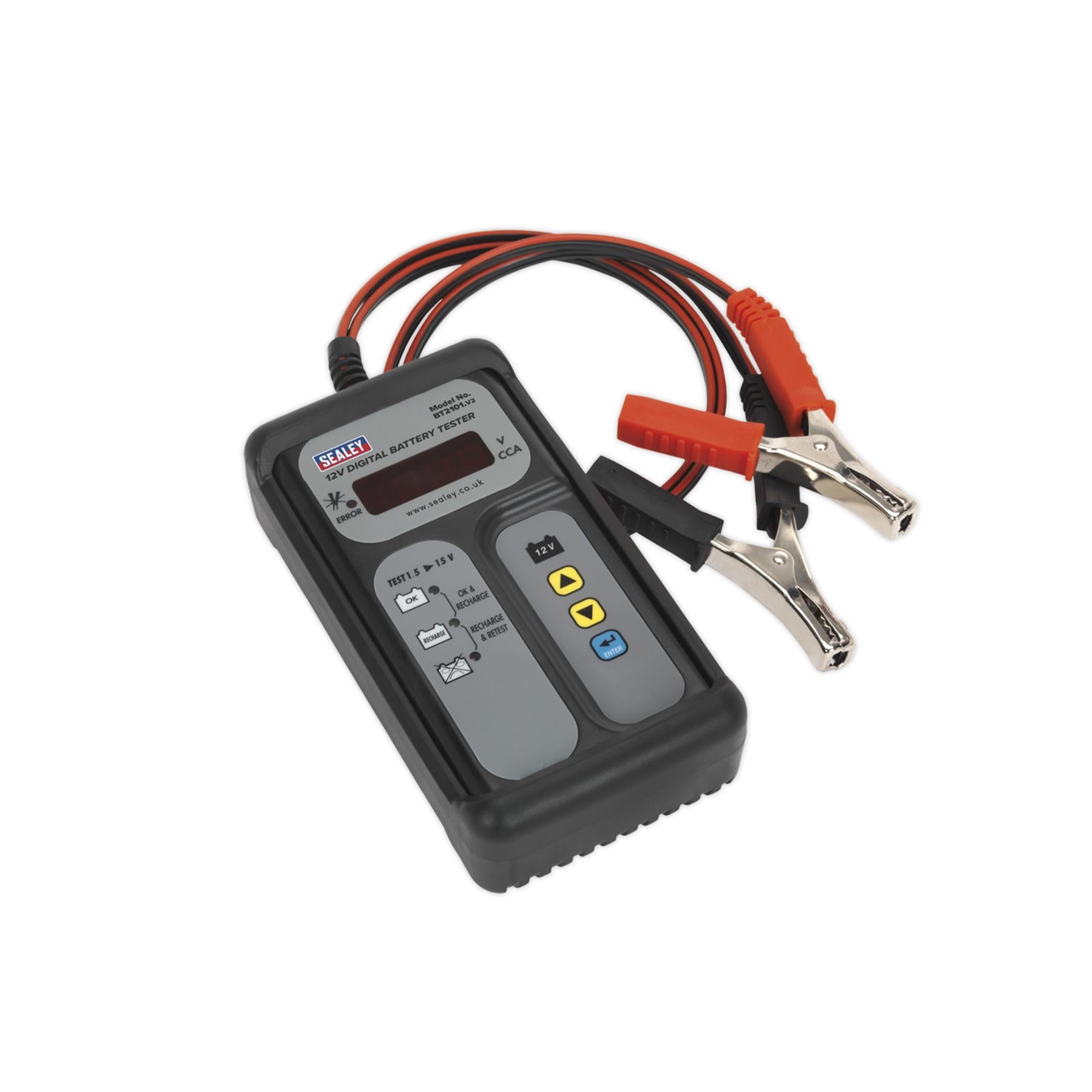 Sealey Digital Battery Tester 12V