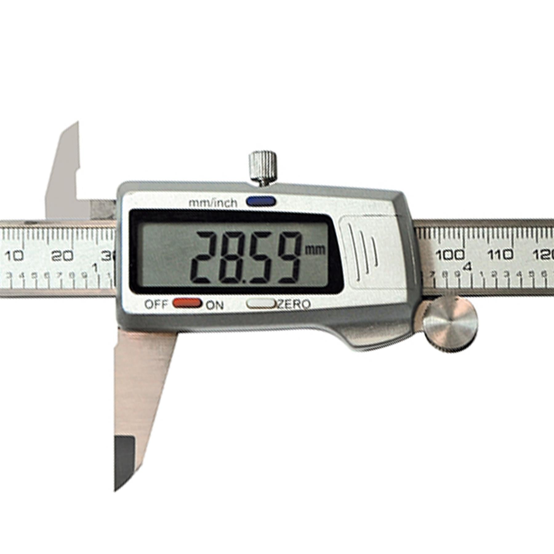 Digital Vernier Caliper Micrometer Expert Electronic LCD Display Tool 6in 150mm