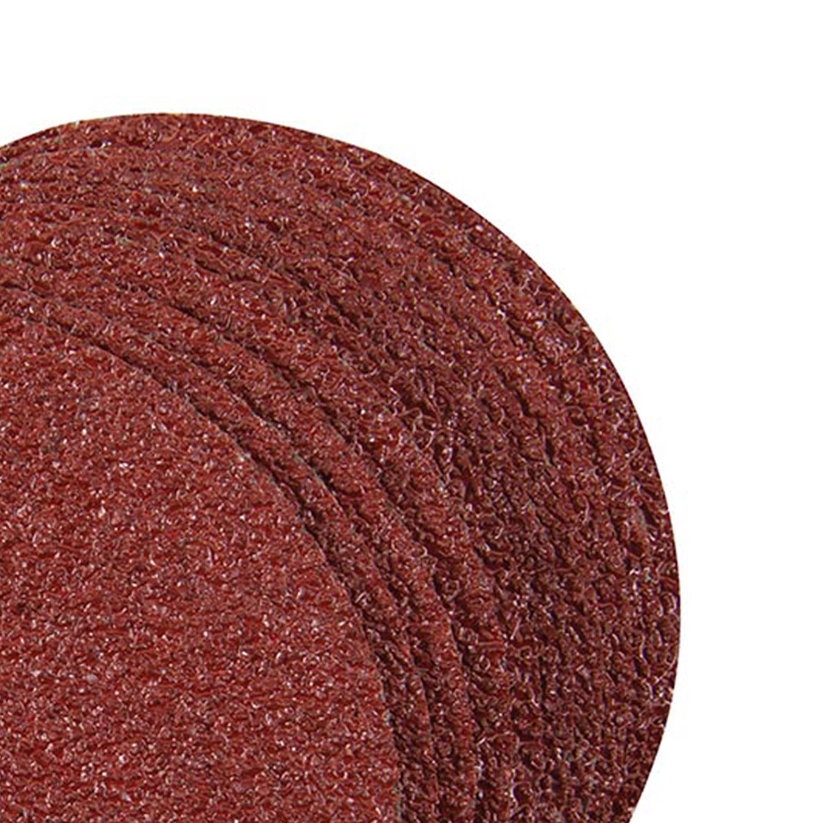 Fibre Sanding Sanding Discs 115 X 22.23mm Grit 24 10Pk Aluminium Oxide Resin