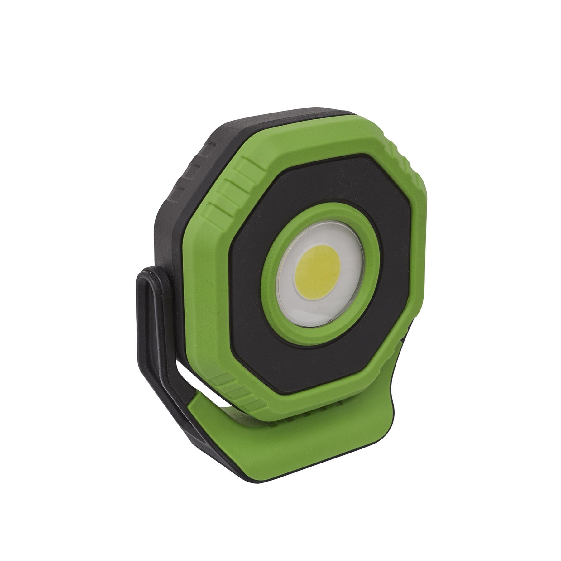 Rechargeable Pocket Floodlight with Magnet 360° 14W COB LED - Green