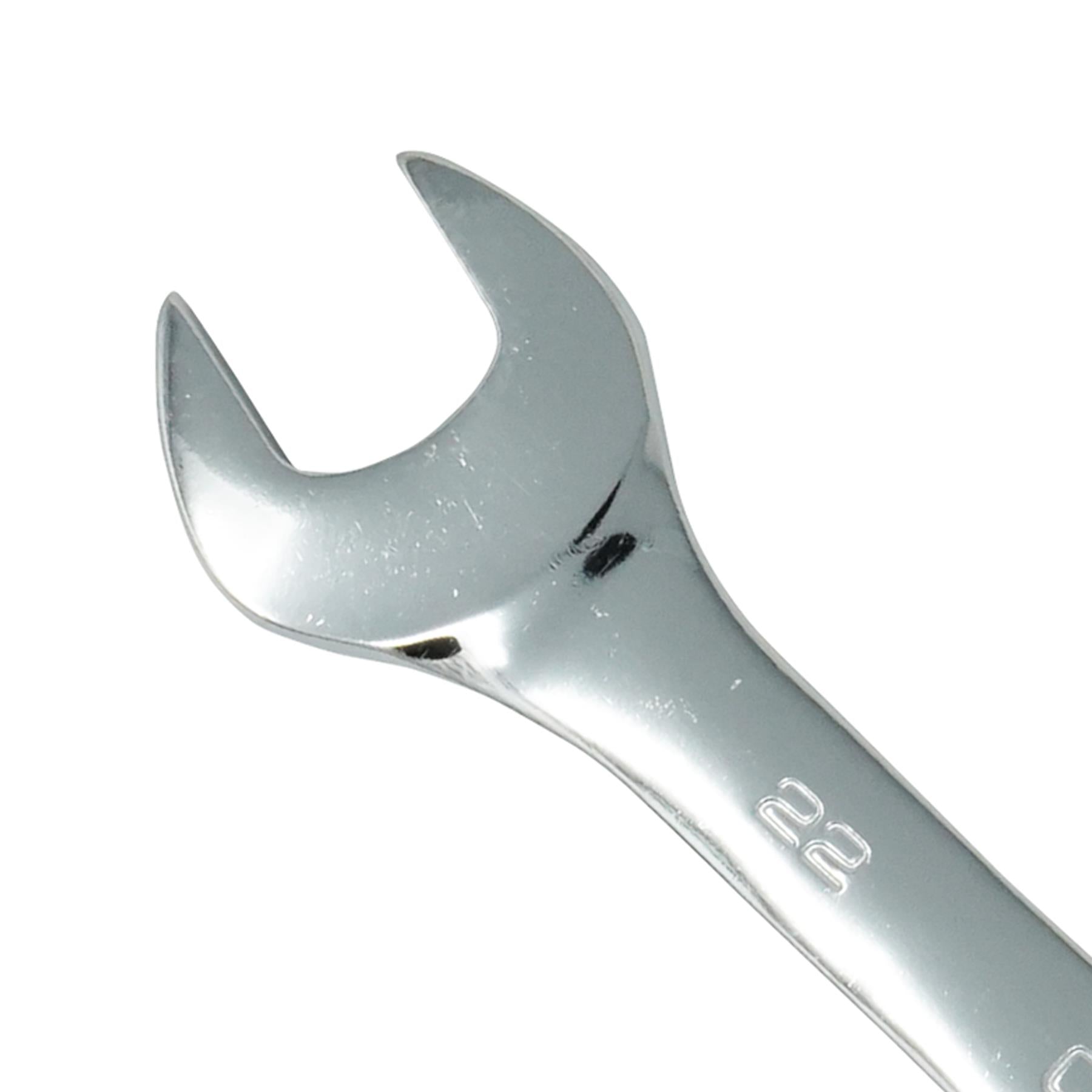 Combination Open Ring Spanner Chrome Mechanics Garage Tools 22mm
