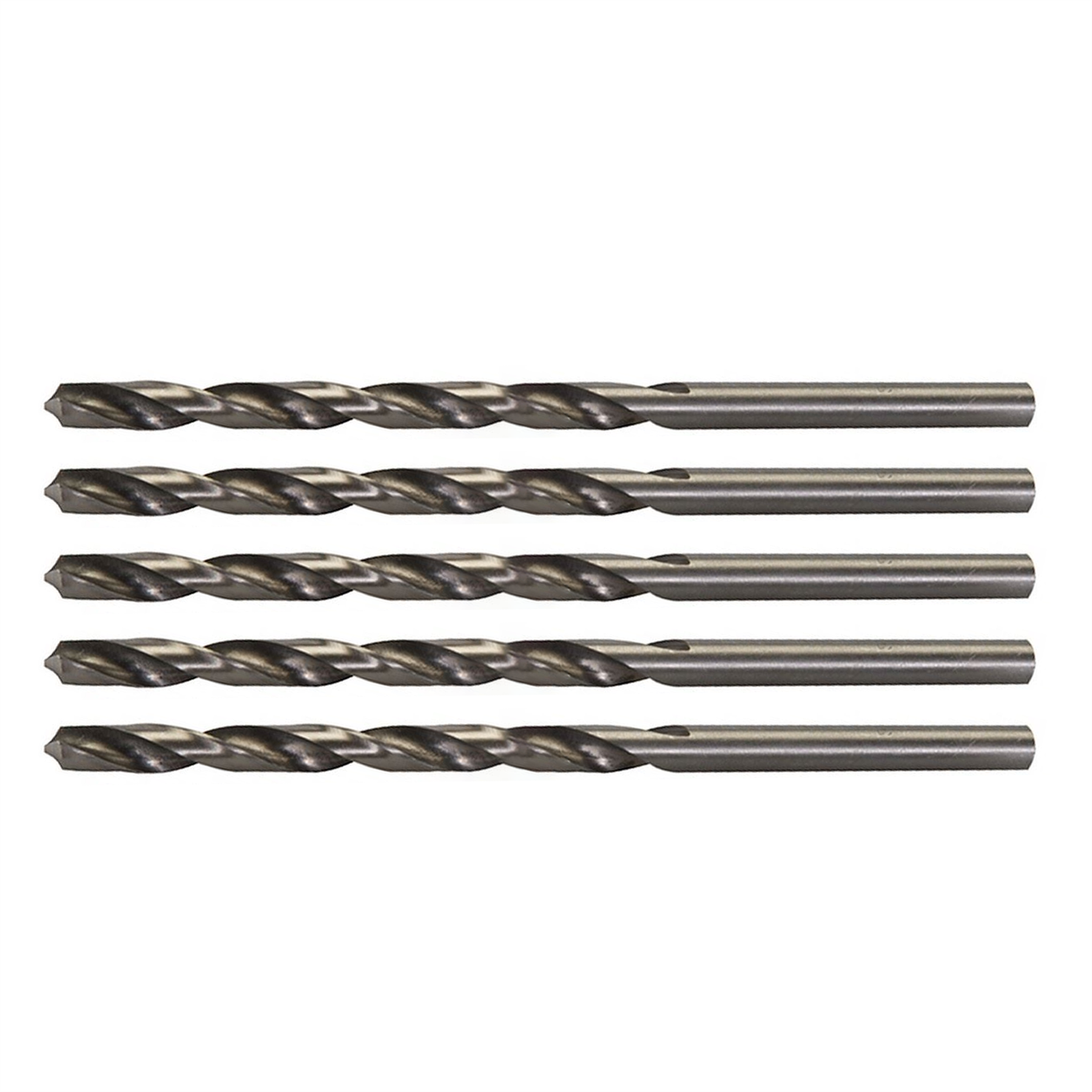 Qaulity 5Pk Metric HSS-R Long Series Bits 8.0mm X 165mm Hand Tool Drills