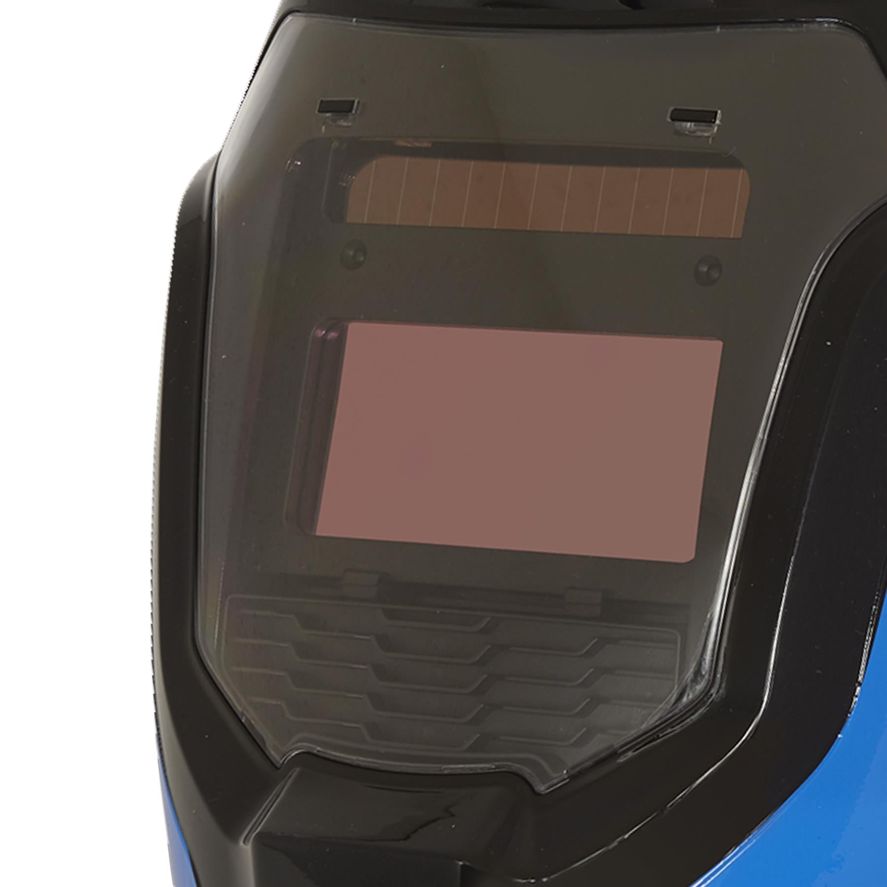 Sealey Welding Helmet Auto Darkening - Shade 9-13 - Blue