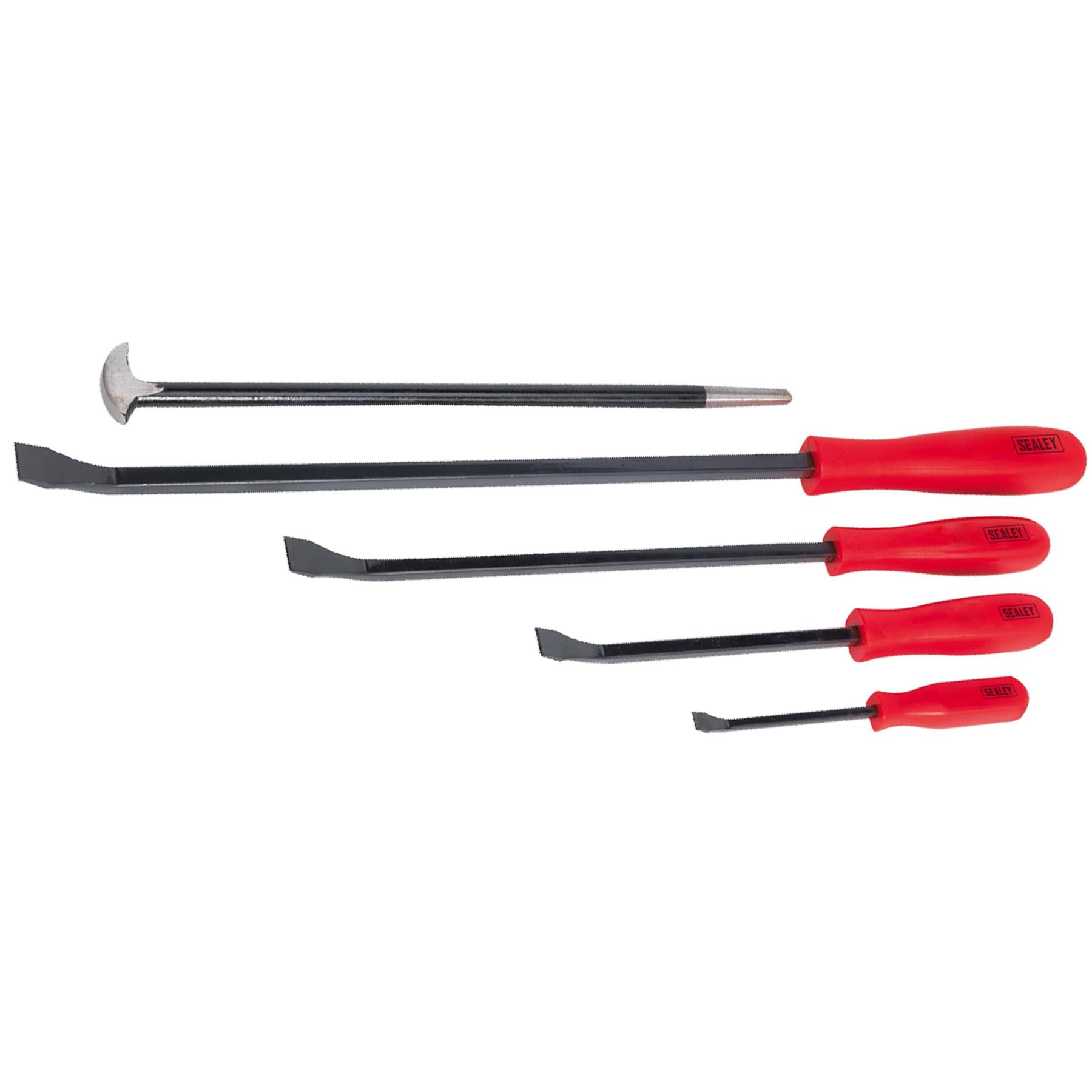 Sealey Pry Bar/Heel Bar Set 5pc