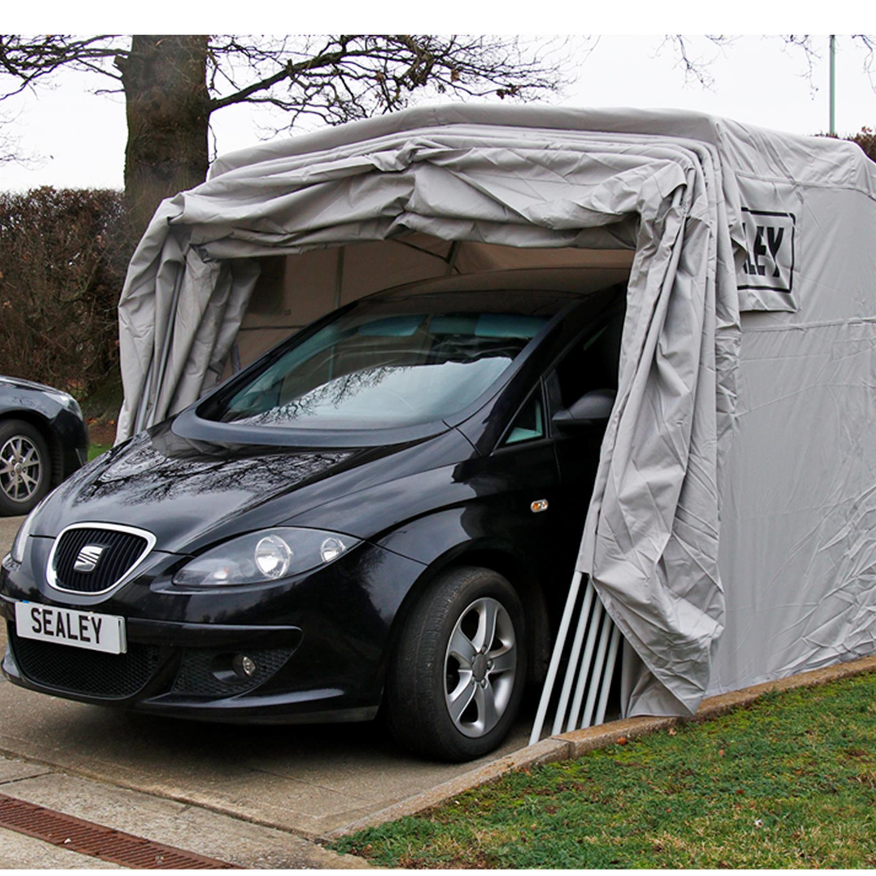 Sealey Vehicle Storage Shelter 2.7 x 5.5 x 2m White CCS01
