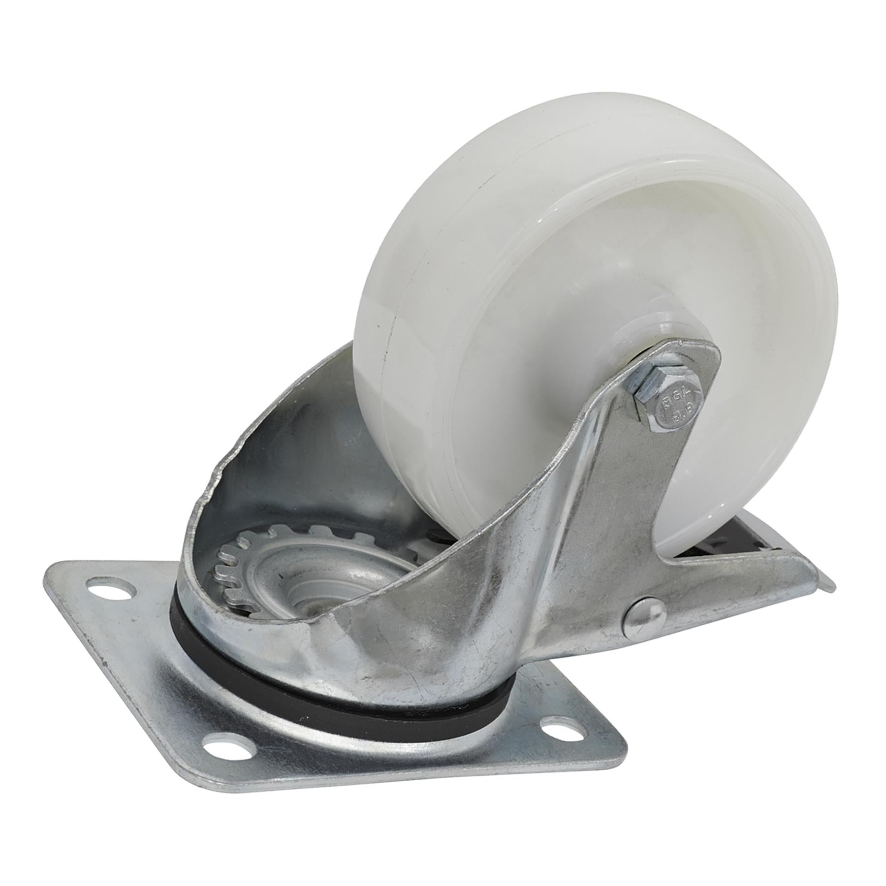Sealey Castor Wheel Swivel Plate with Total Lock 100mm