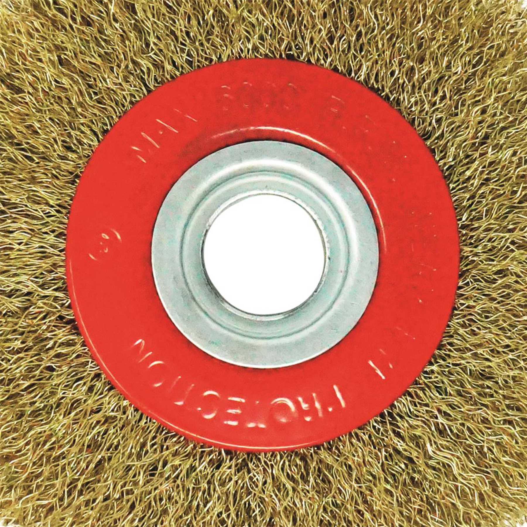 5" 125mm Fine Wire Brush Wheel For Bench Grinder + Adaptor Rings